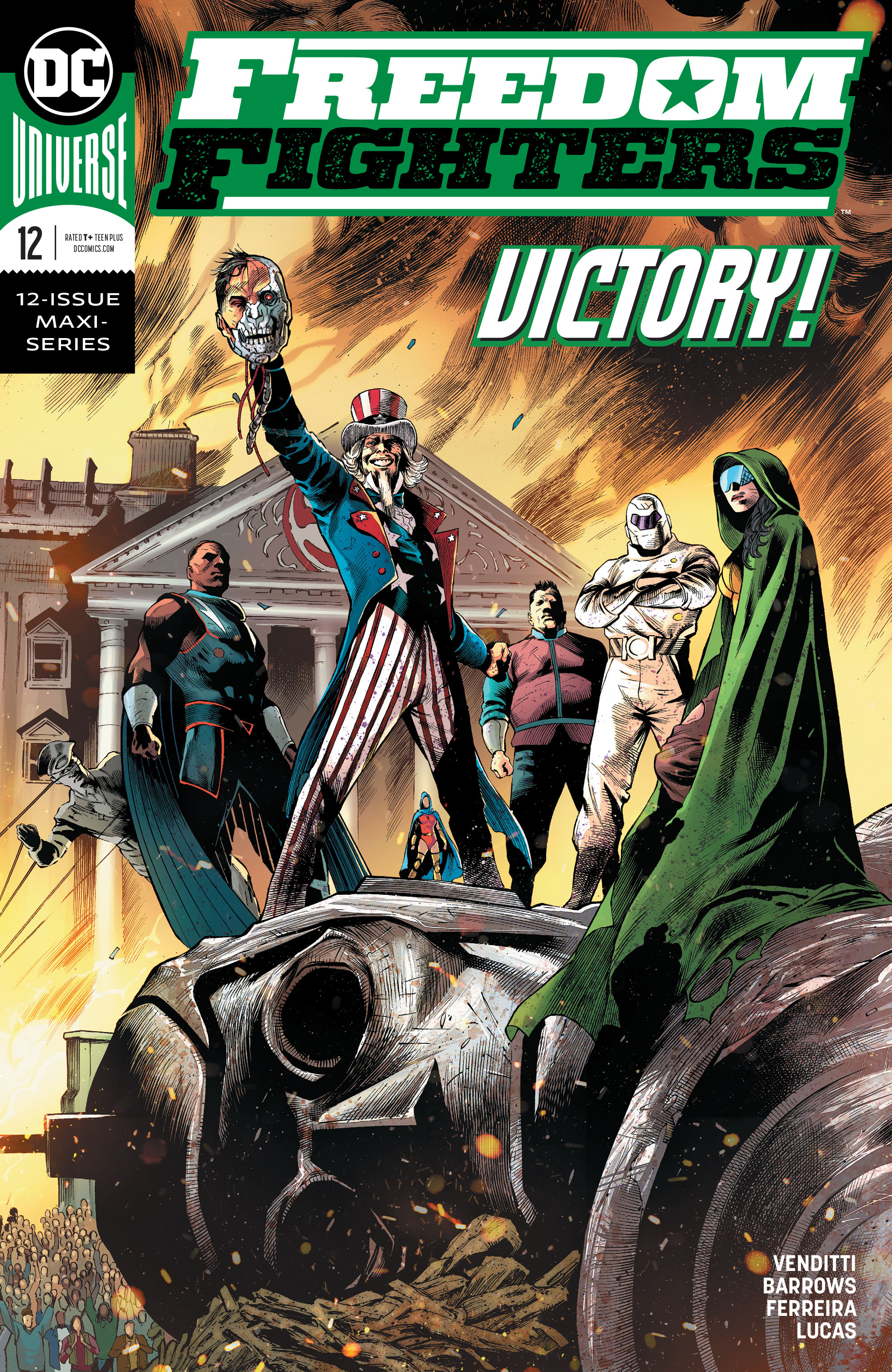 Read online Freedom Fighters (2019) comic -  Issue #12 - 1