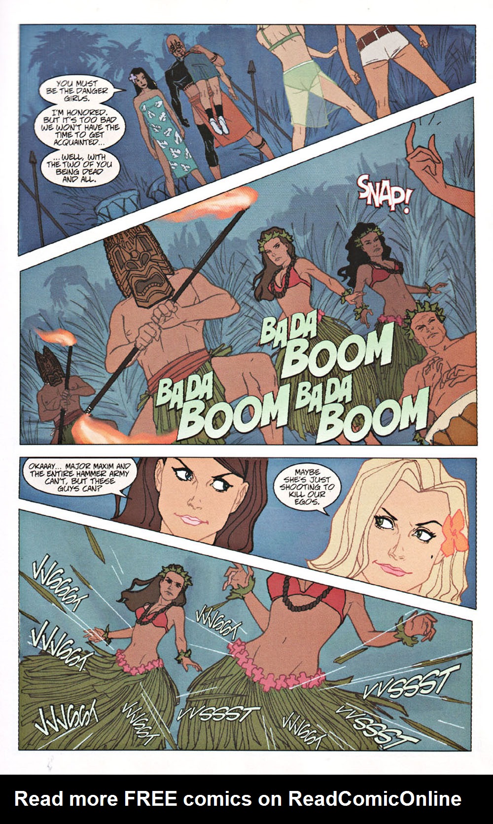 Read online Danger Girl: Hawaiian Punch comic -  Issue # Full - 17