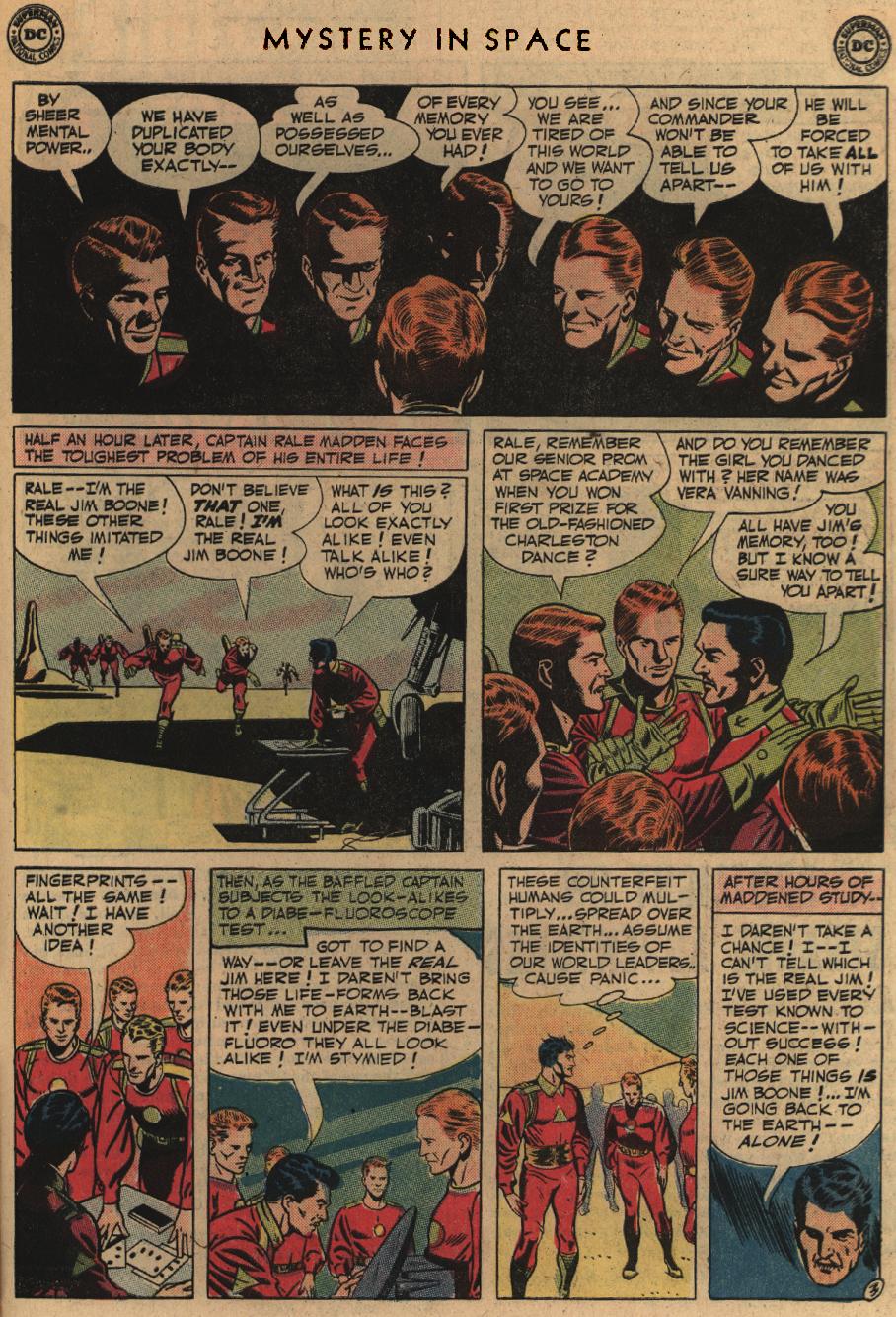 Read online Mystery in Space (1951) comic -  Issue #7 - 21