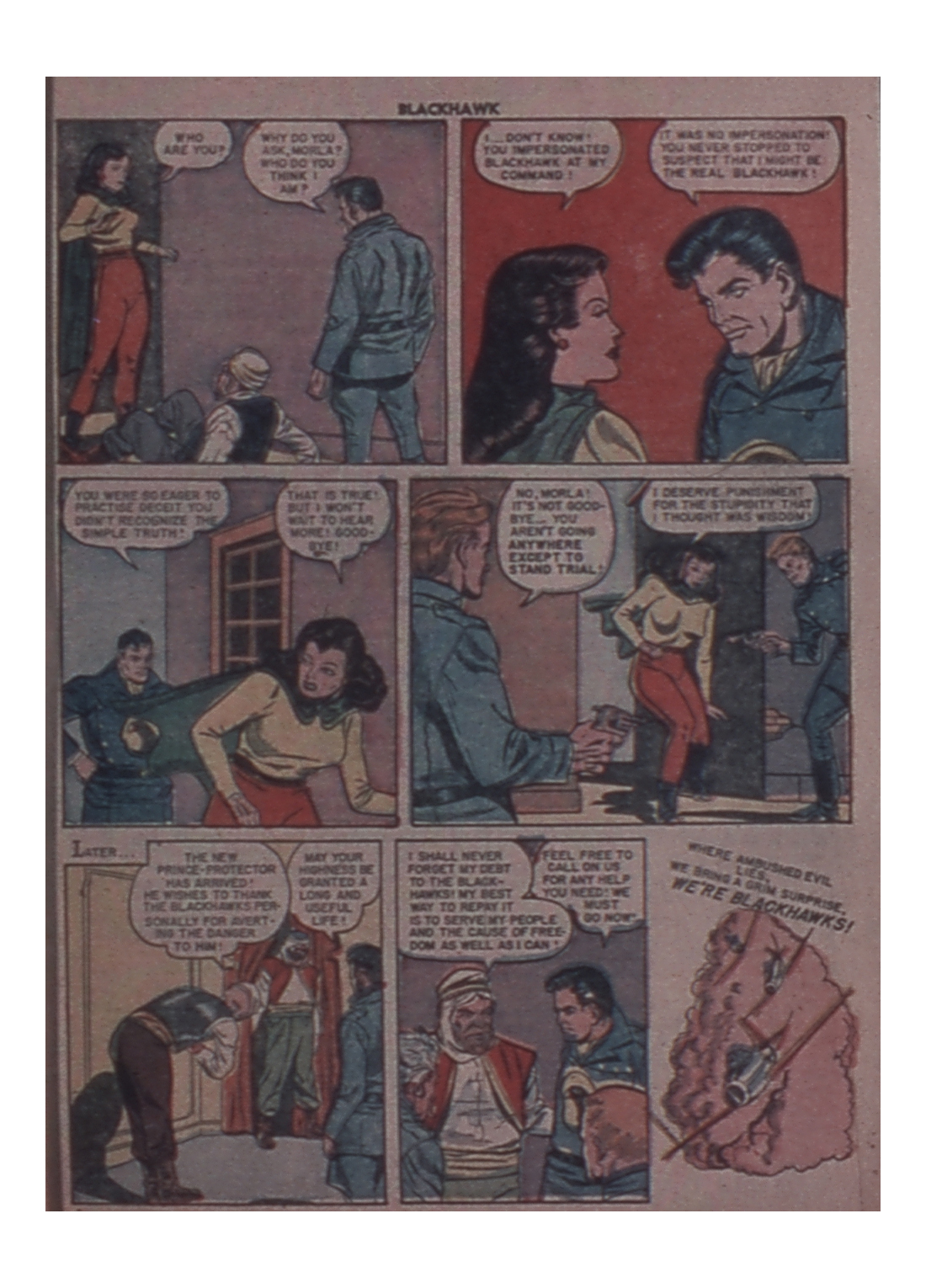 Read online Blackhawk (1957) comic -  Issue #31 - 25