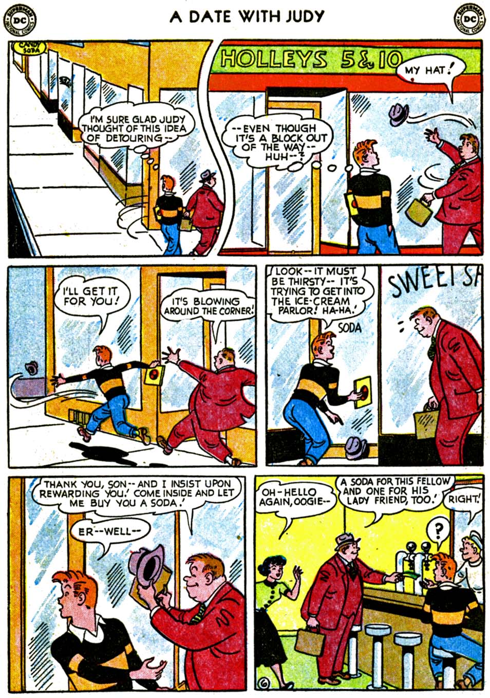 Read online A Date with Judy comic -  Issue #29 - 8