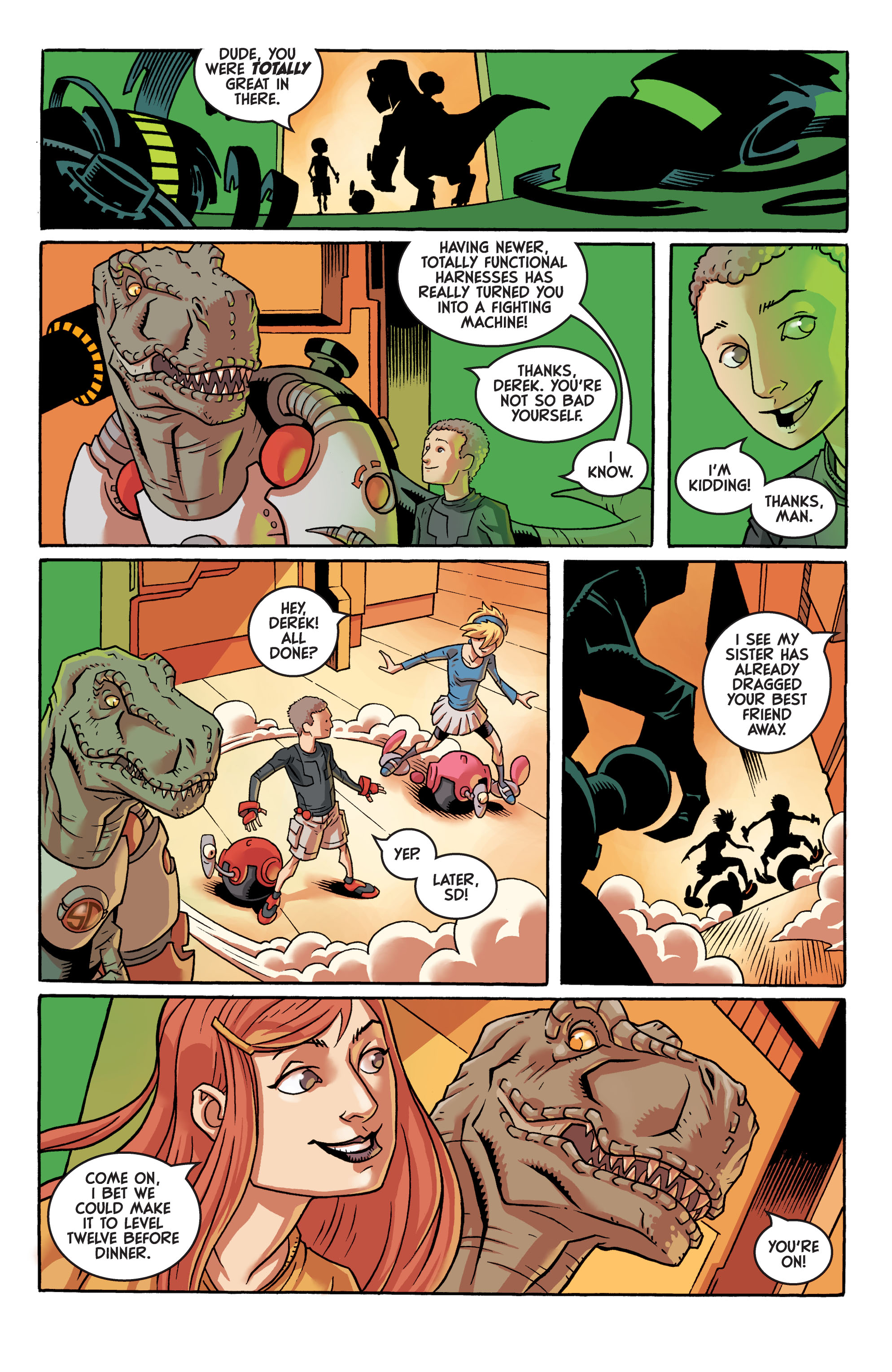 Read online Super Dinosaur (2011) comic -  Issue #7 - 10