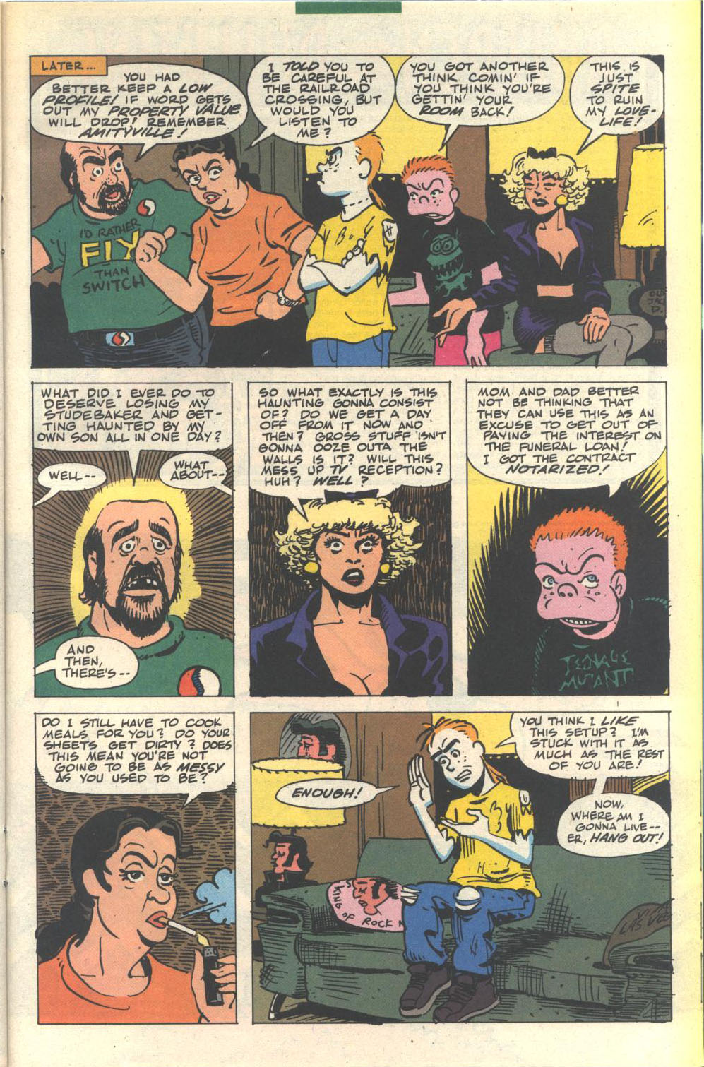 Read online Mort The Dead Teenager comic -  Issue #1 - 19