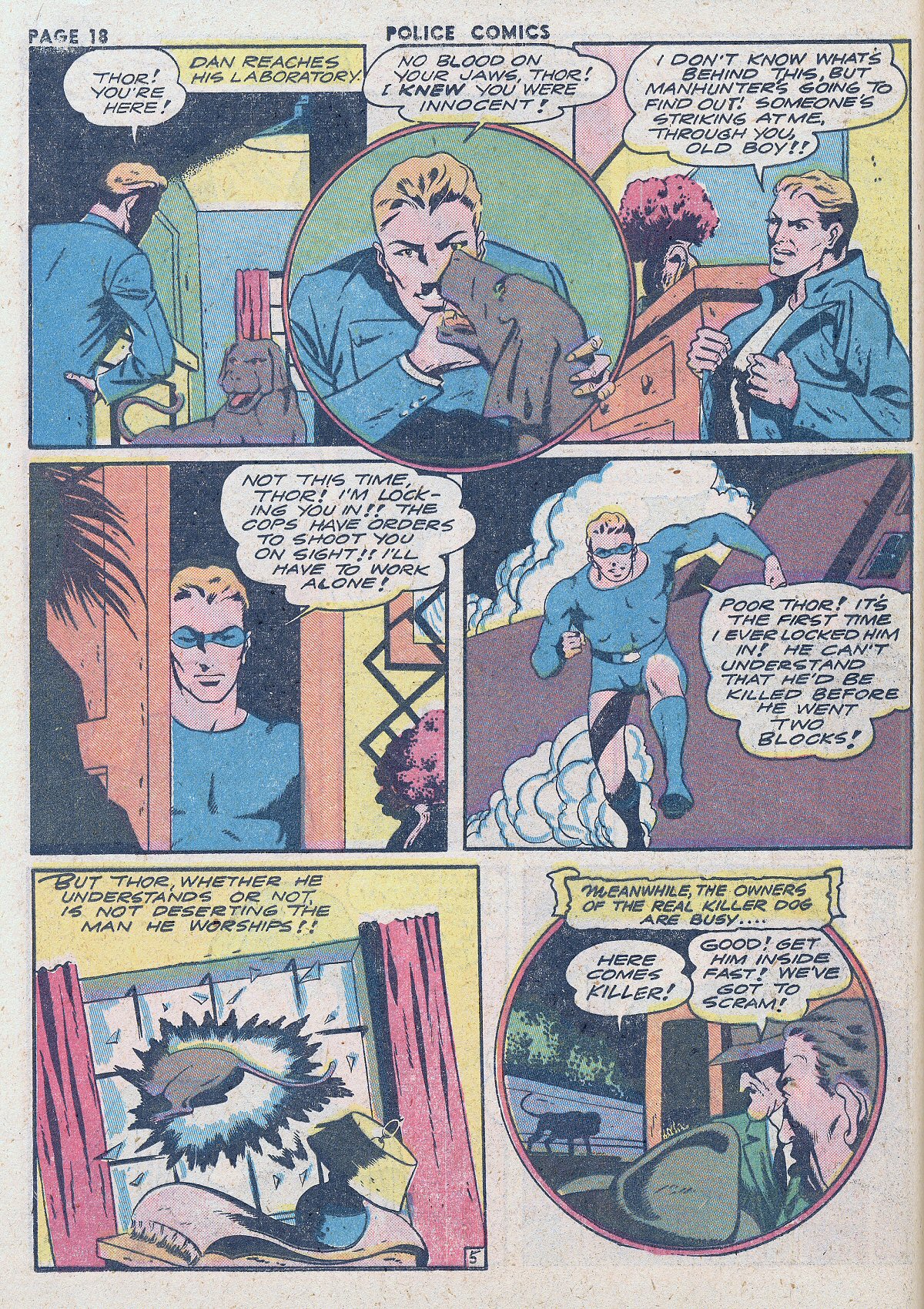 Read online Police Comics comic -  Issue #16 - 20
