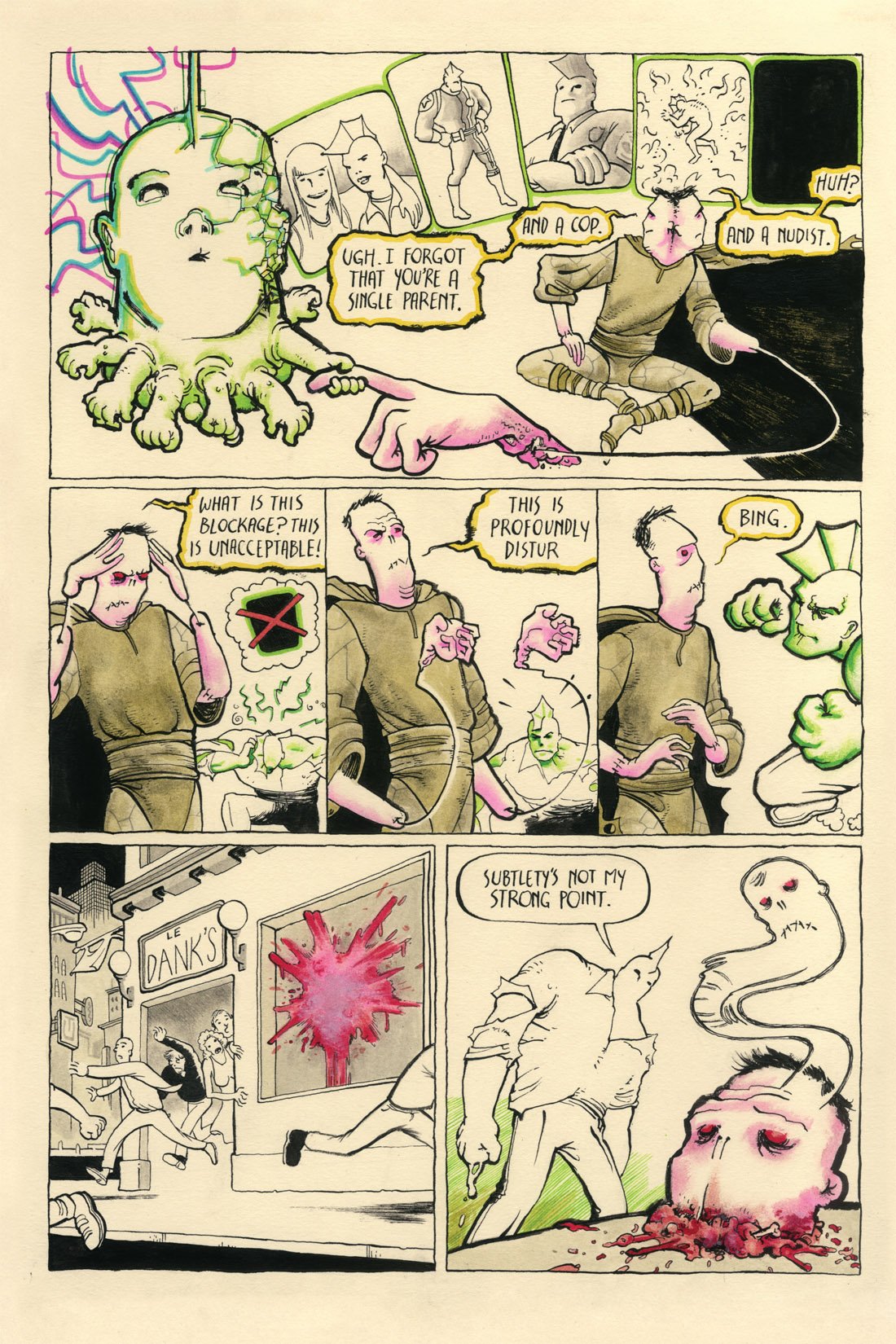 Read online Twisted Savage Dragon Funnies comic -  Issue # TPB - 12
