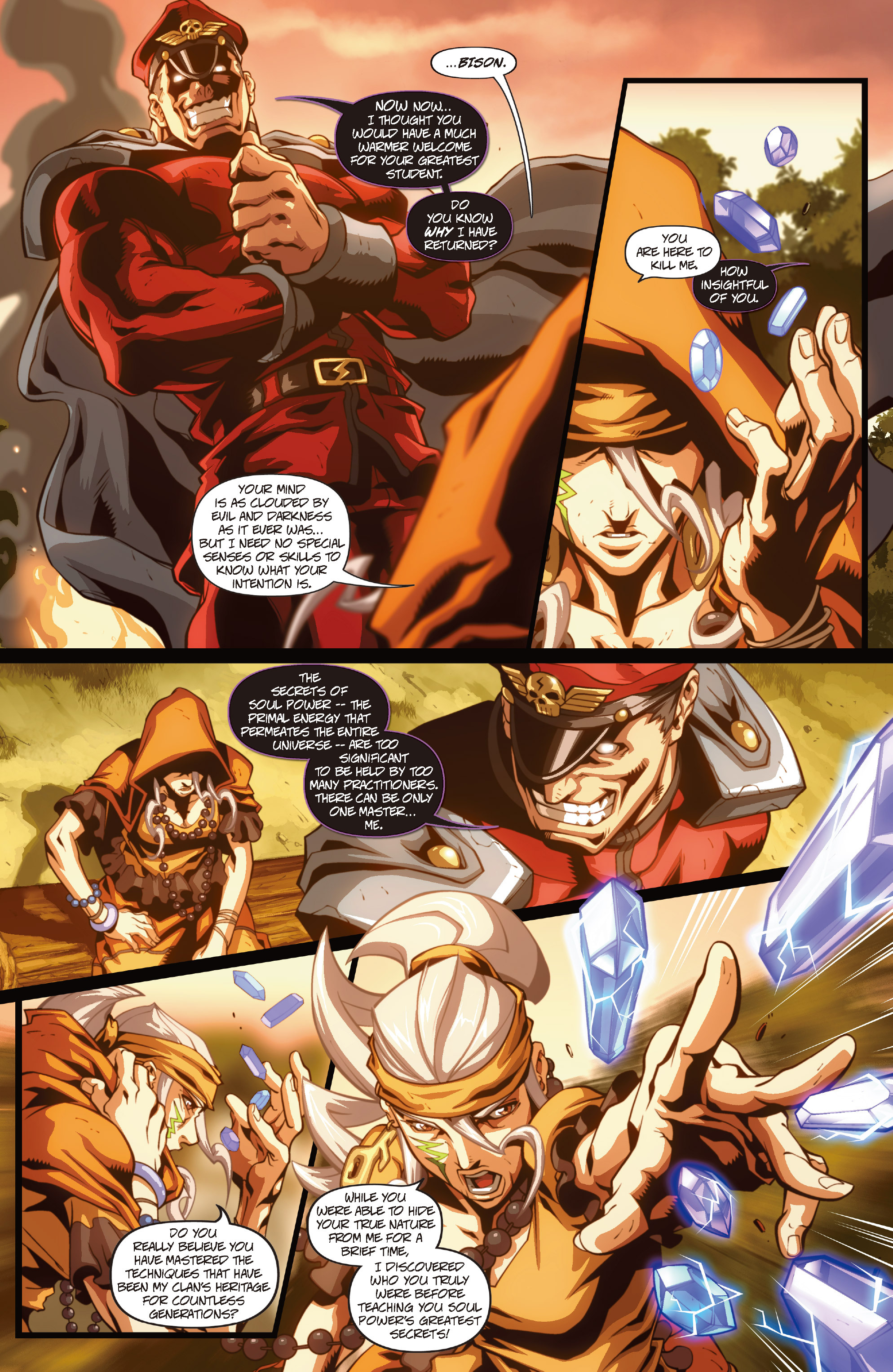 Read online Street Fighter II comic -  Issue #1 - 16