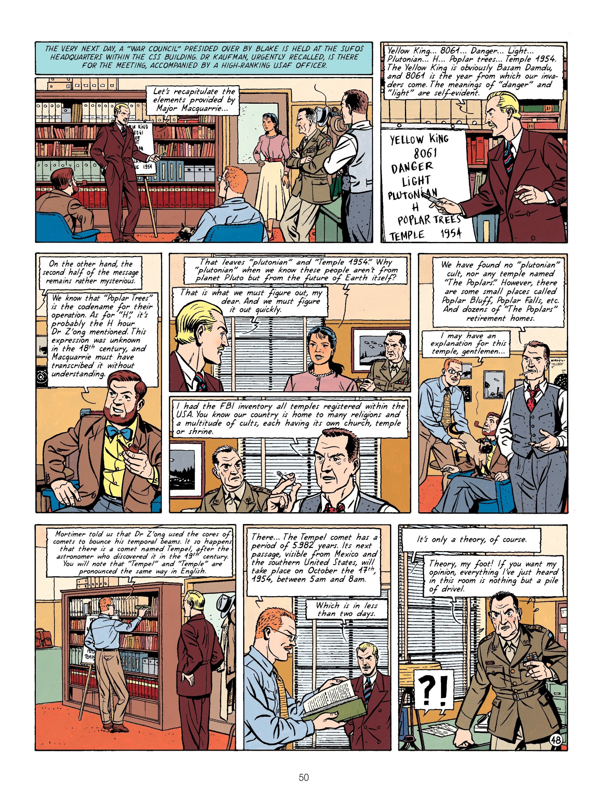 Read online Blake & Mortimer comic -  Issue #5 - 50