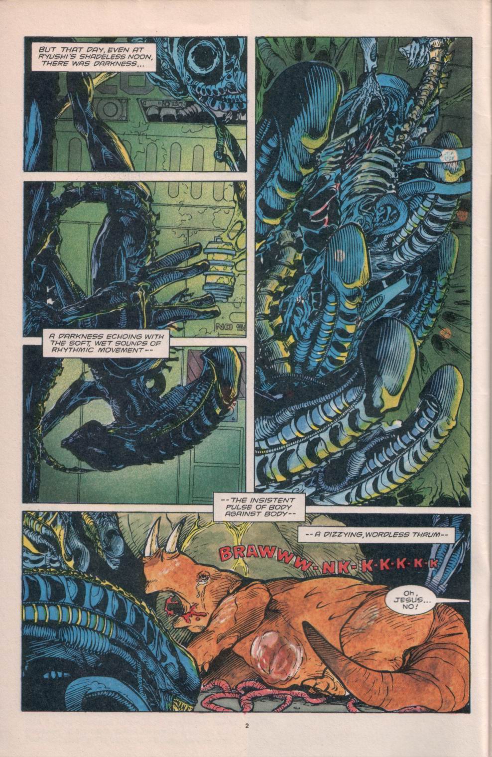 Read online Aliens vs. Predator comic -  Issue #2 - 4