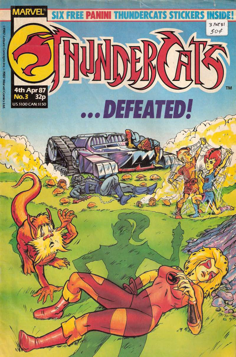 Read online ThunderCats (1987) comic -  Issue #3 - 1