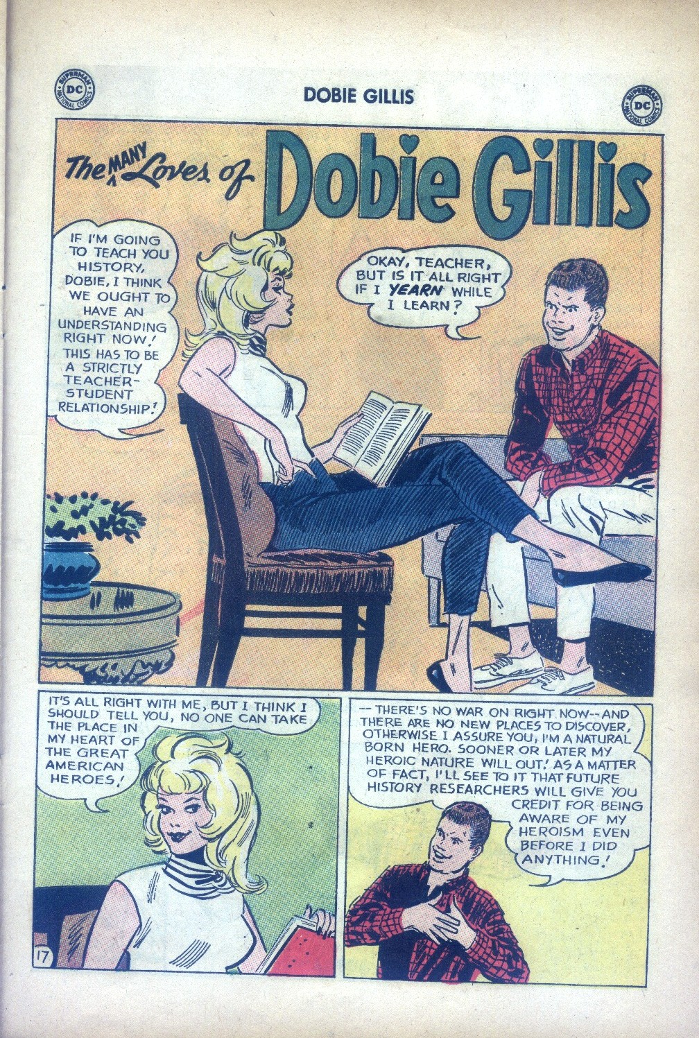 Read online Many Loves of Dobie Gillis comic -  Issue #17 - 23