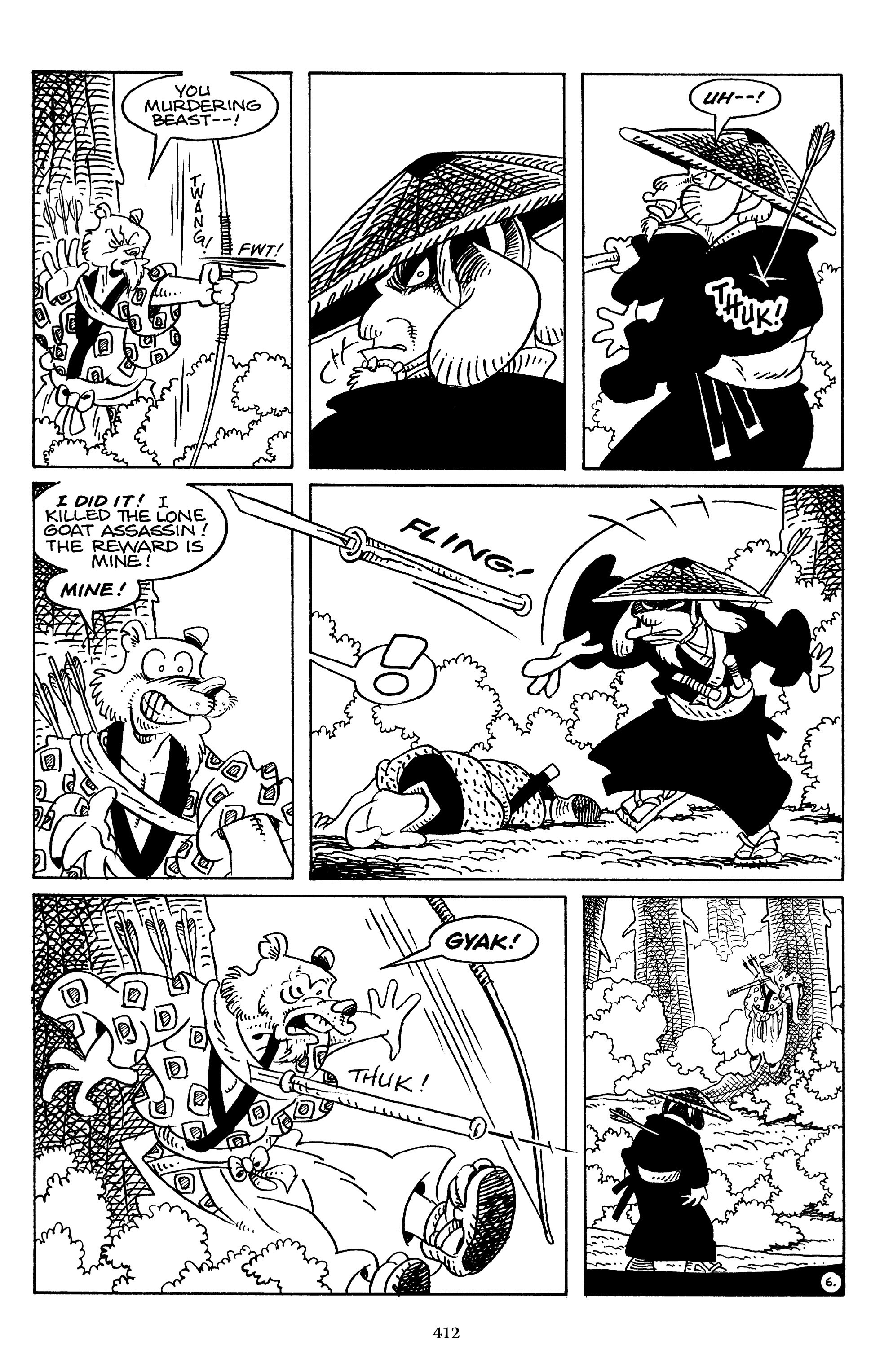 Read online The Usagi Yojimbo Saga comic -  Issue # TPB 4 - 408