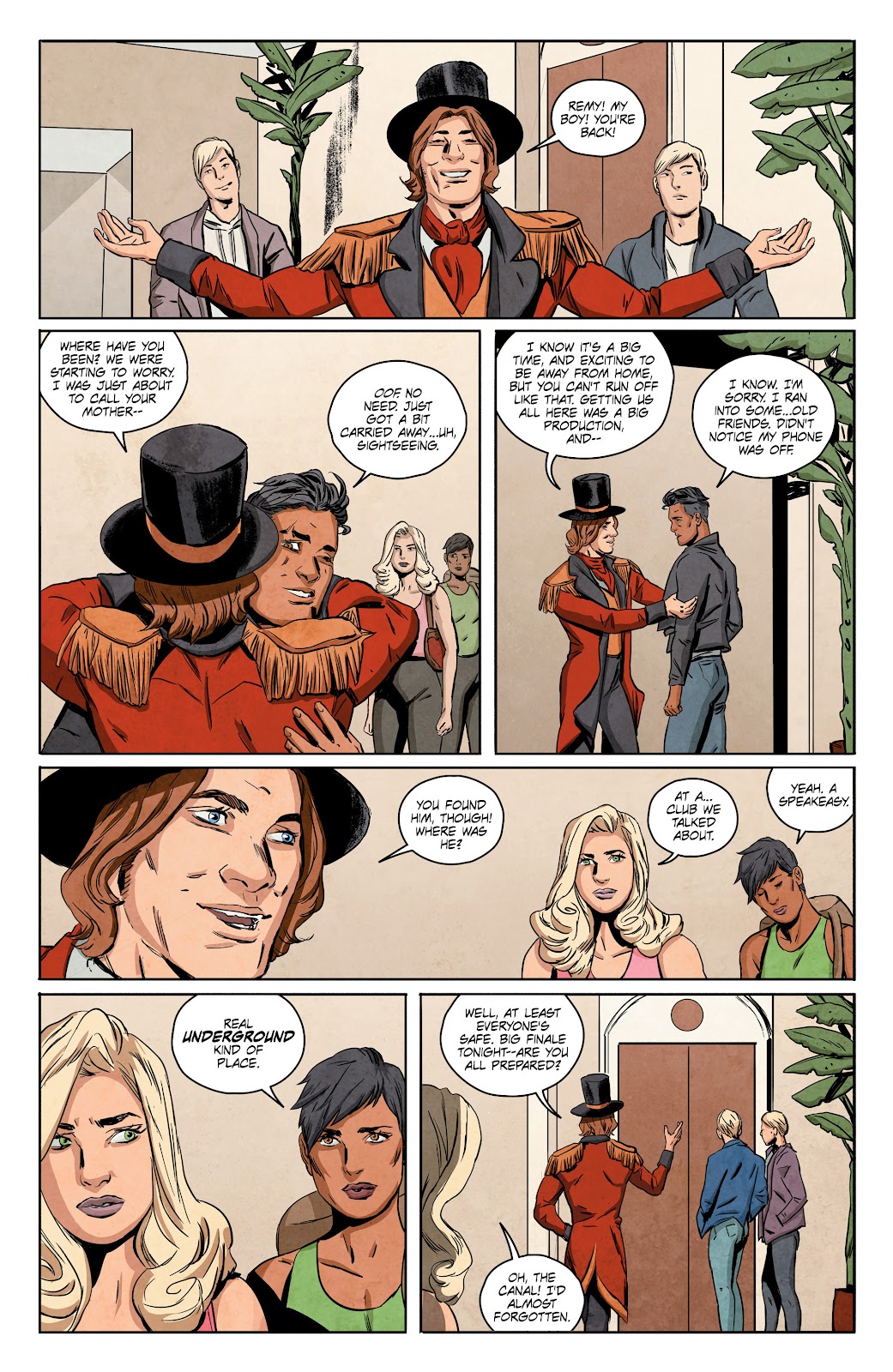 Girl Over Paris (The Cirque American Series) issue 4 - Page 10