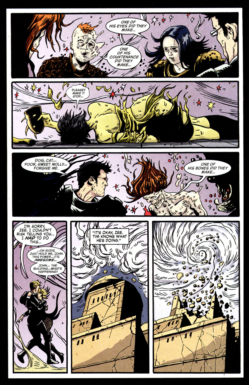 Read online Books of Magick: Life During Wartime comic -  Issue #12 - 17