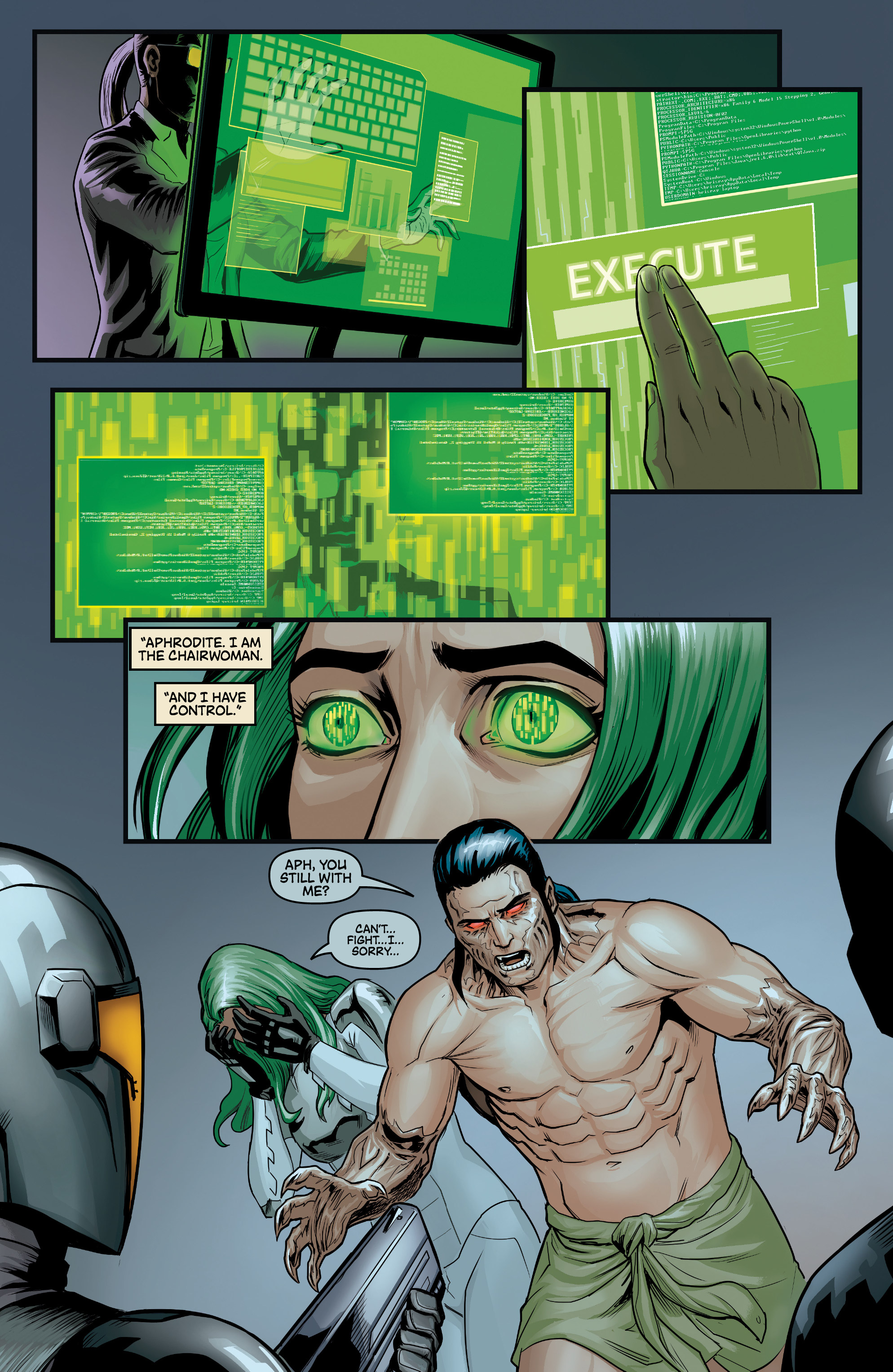 Read online Cyber Force comic -  Issue #11 - 15