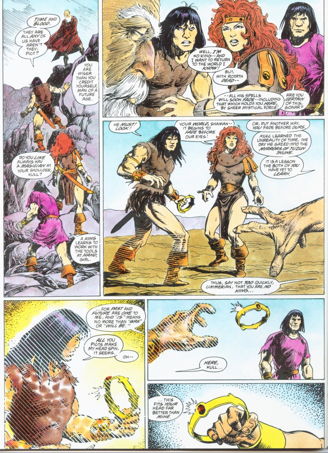 Read online Marvel Graphic Novel comic -  Issue #73 - Conan - The Ravagers Out of Time - 59
