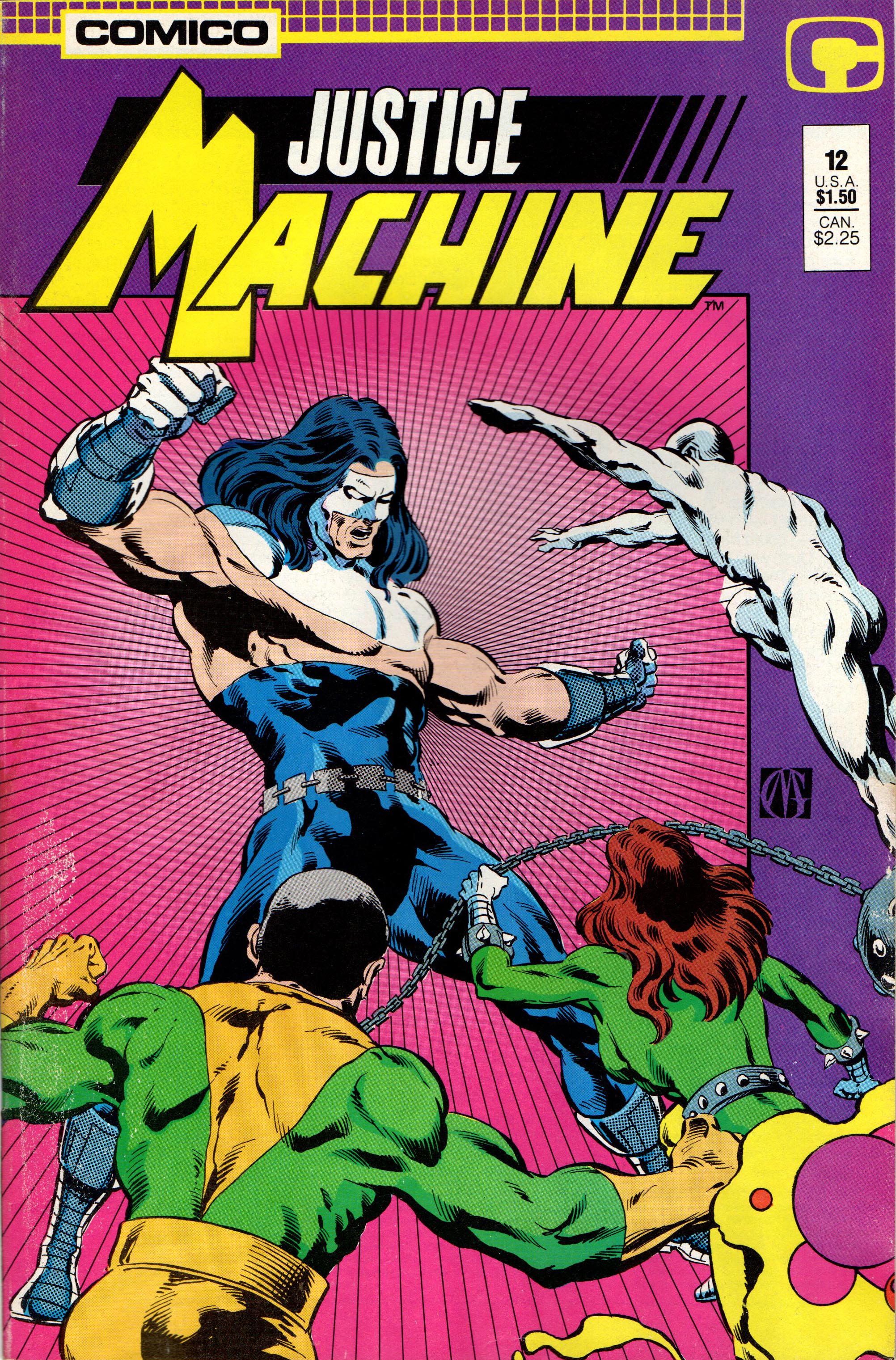 Read online Justice Machine comic -  Issue #12 - 1