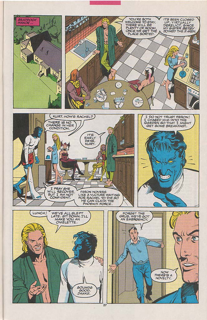 Read online Excalibur (1988) comic -  Issue #51 - 22