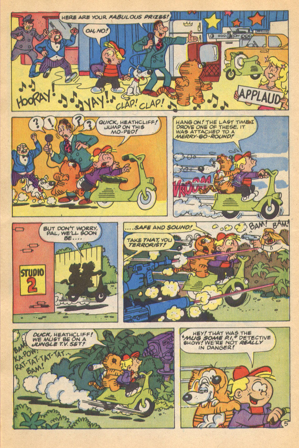 Read online Heathcliff comic -  Issue #21 - 8