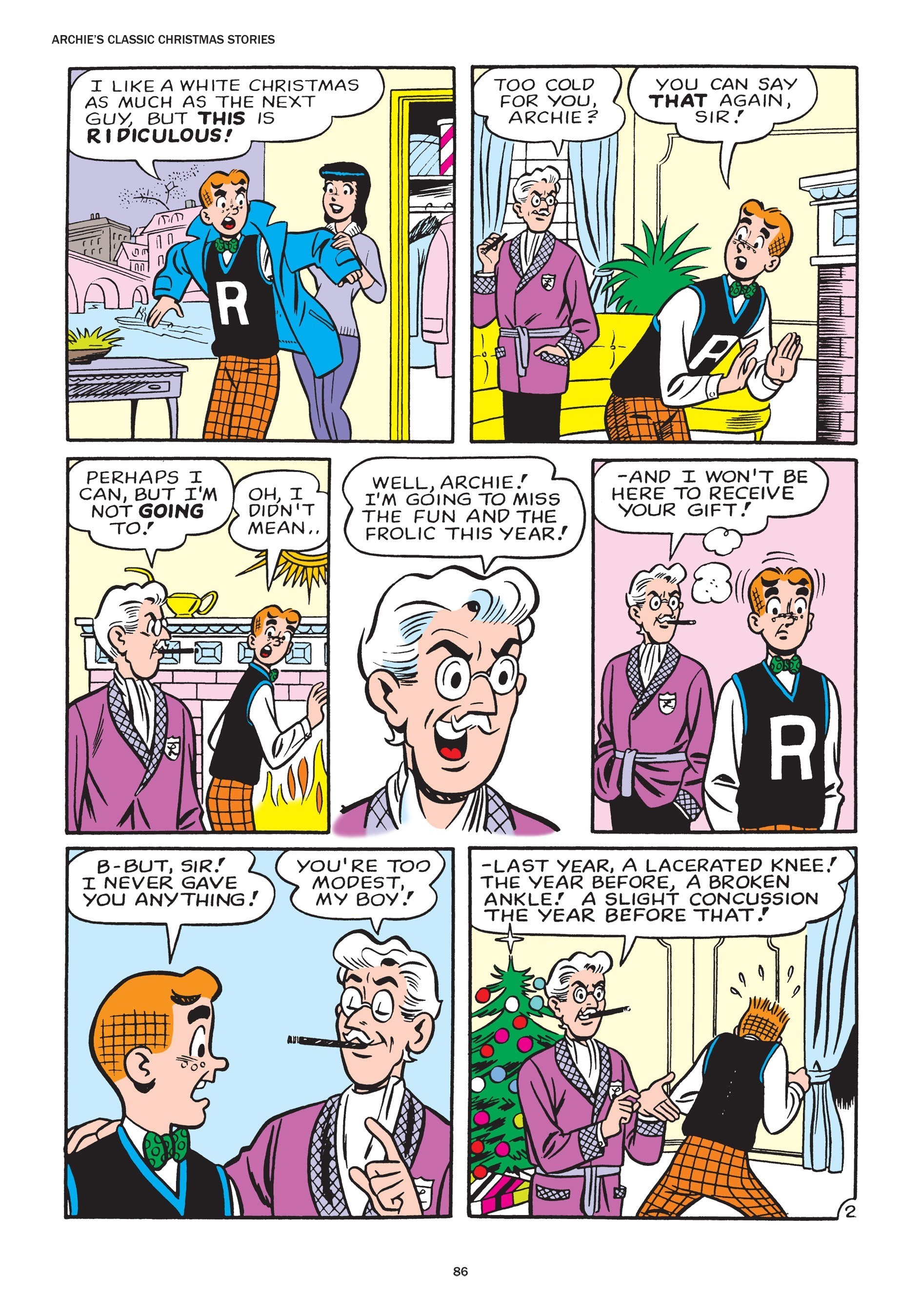 Read online Archie's Classic Christmas Stories comic -  Issue # TPB - 87