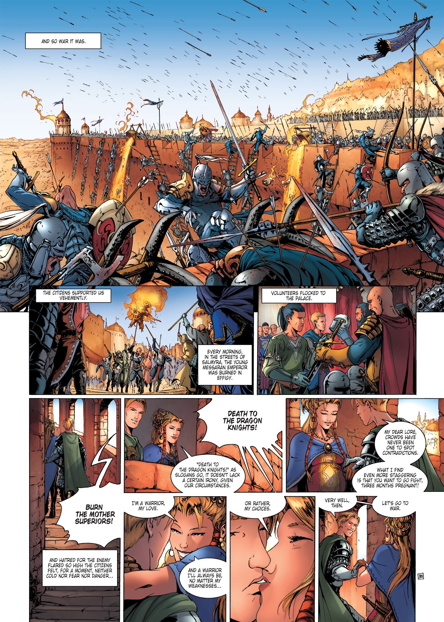 Read online Chronicles of the Dragon Knights comic -  Issue #13 - 40