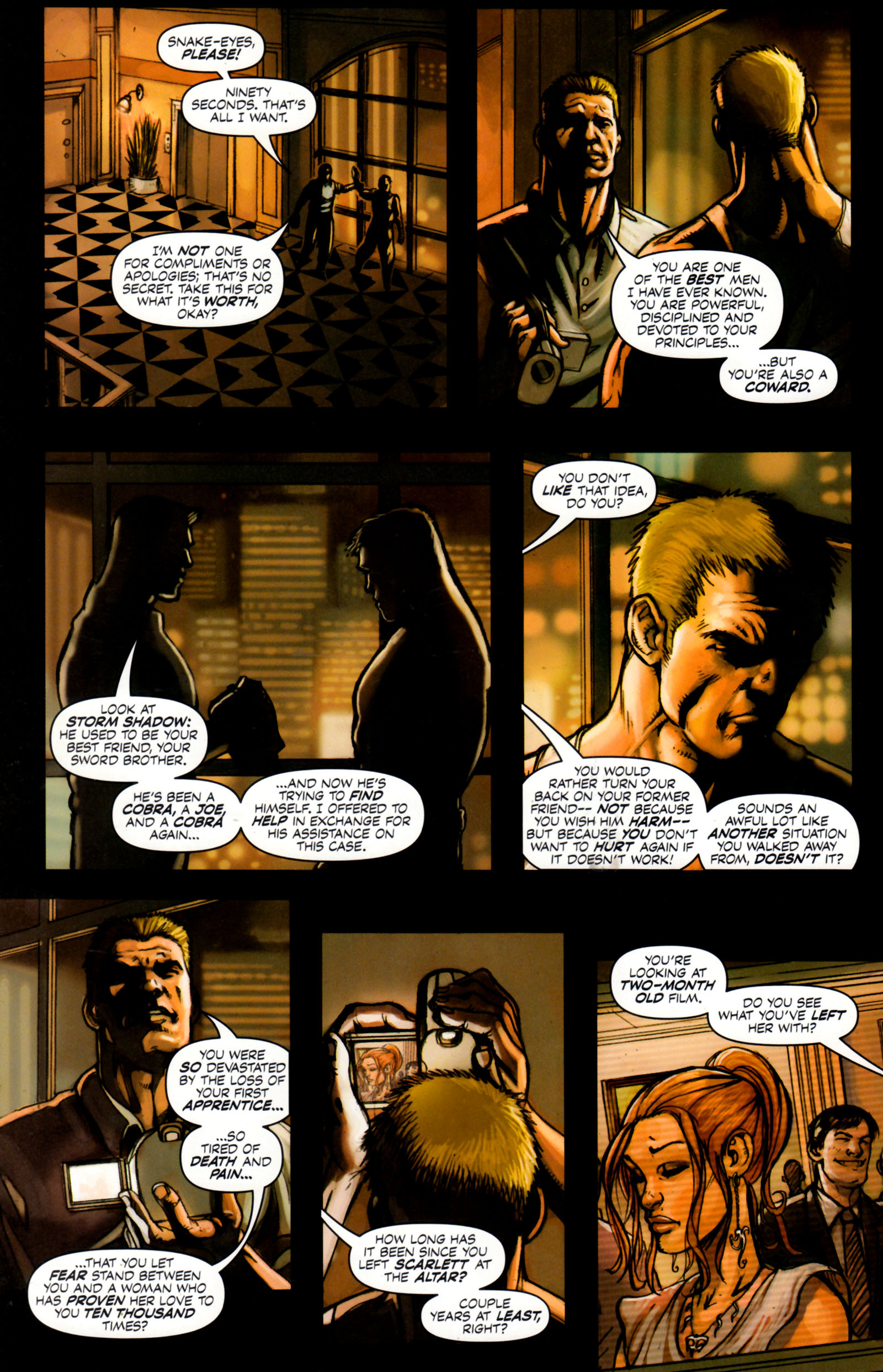 Read online G.I. Joe: Master & Apprentice comic -  Issue #3 - 22