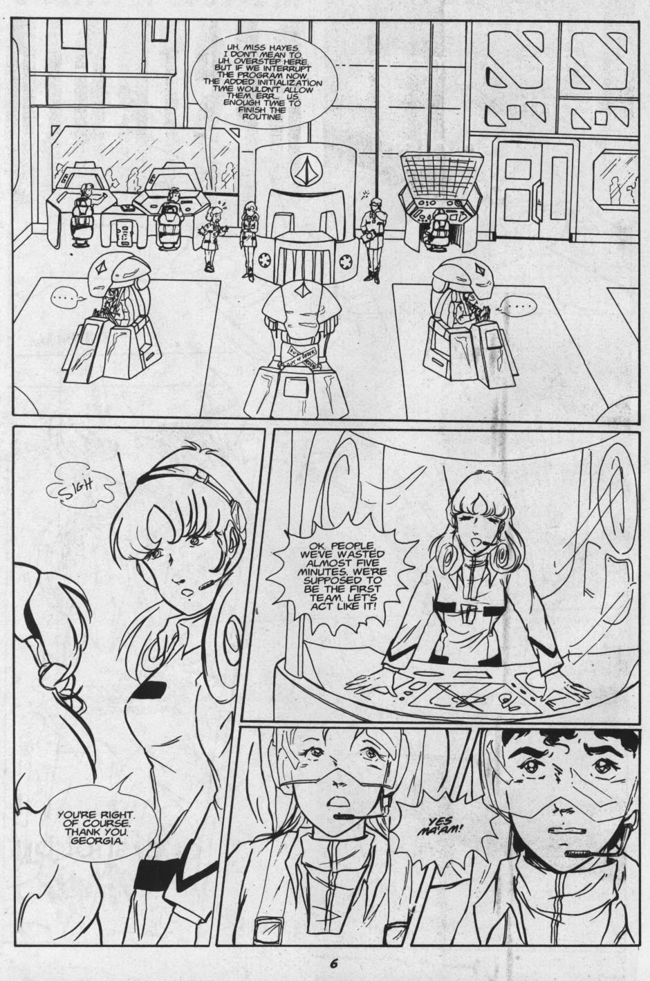 Read online Robotech Academy Blues comic -  Issue #2 - 8