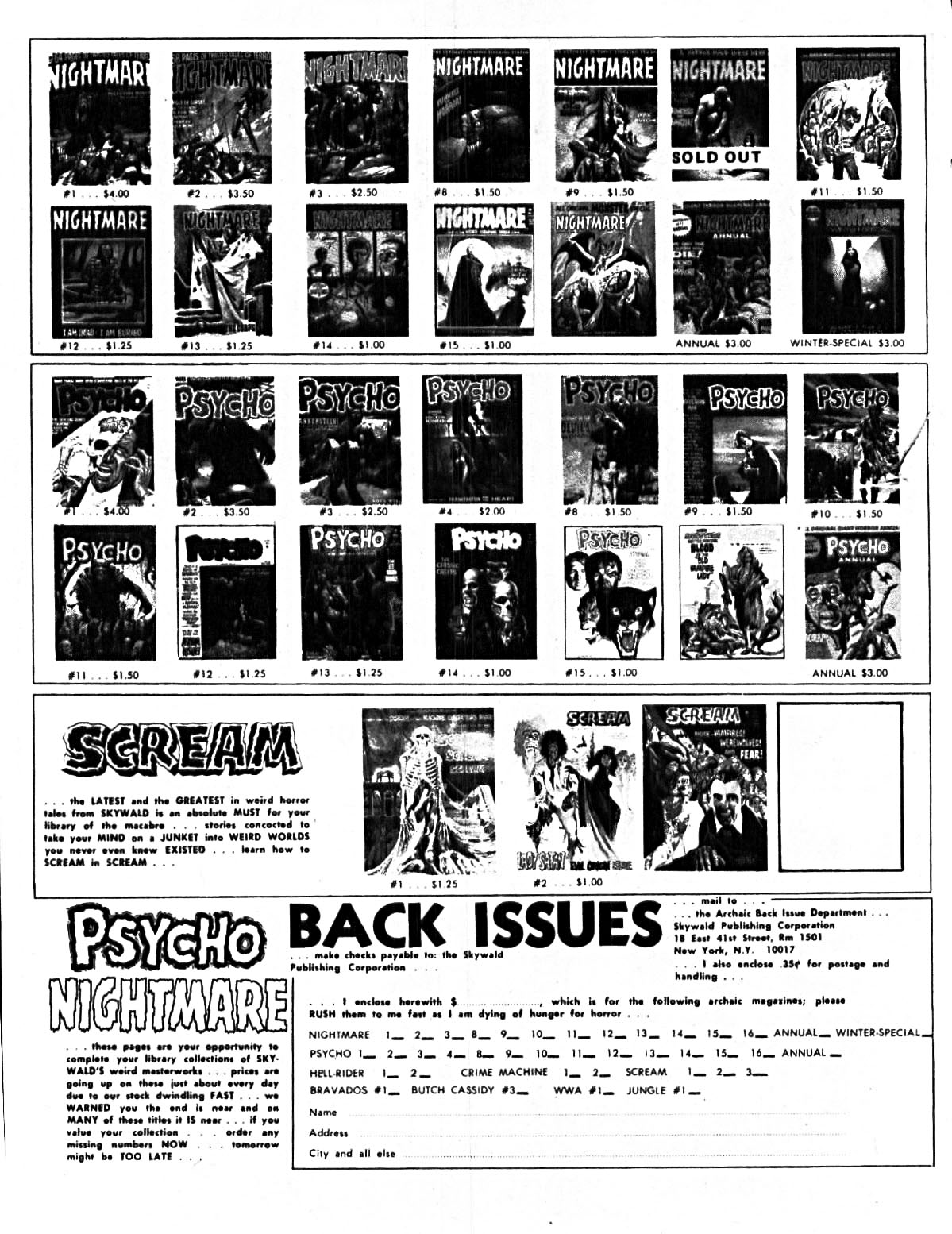 Read online Scream (1973) comic -  Issue #4 - 36