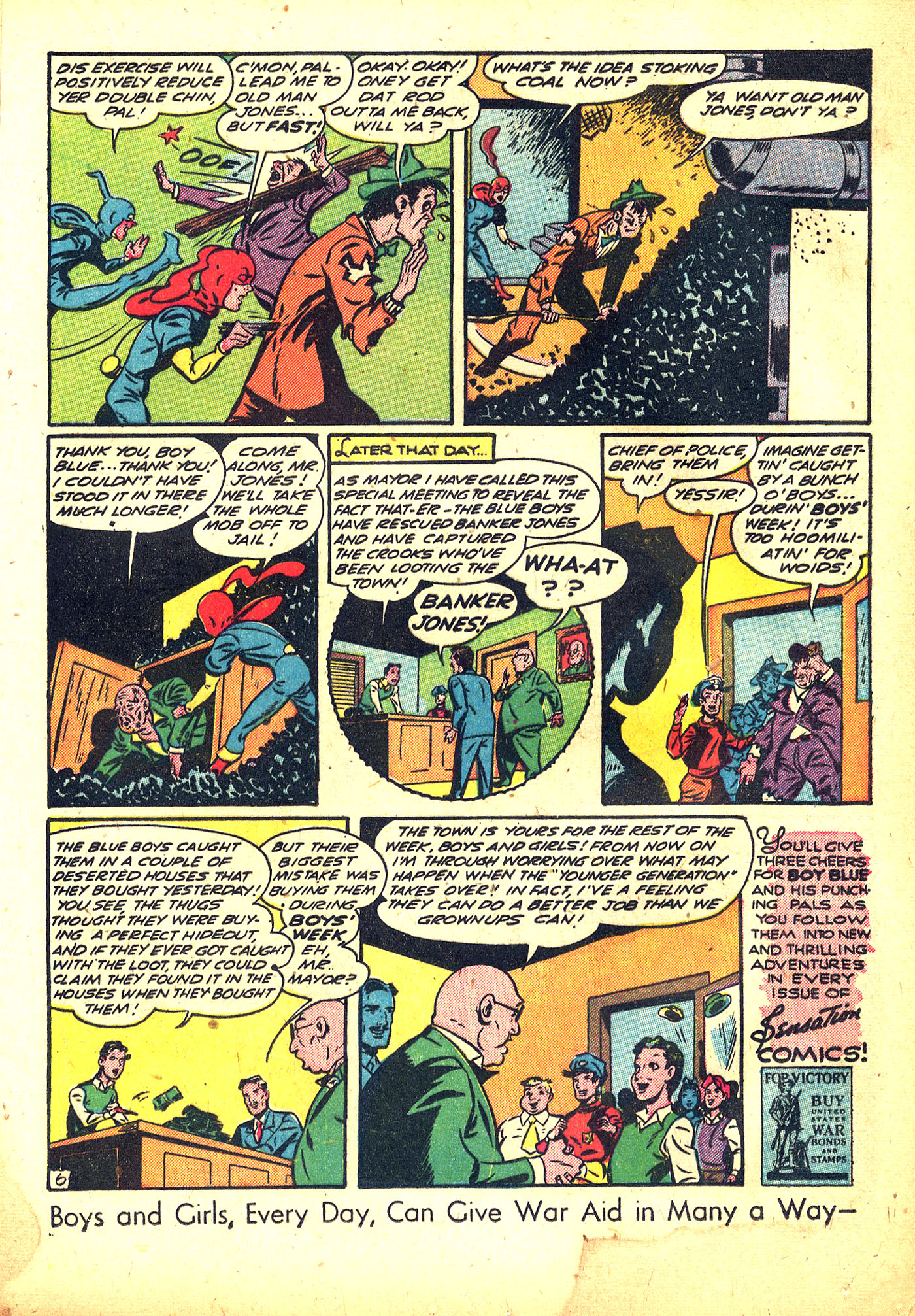 Read online Sensation (Mystery) Comics comic -  Issue #31 - 31