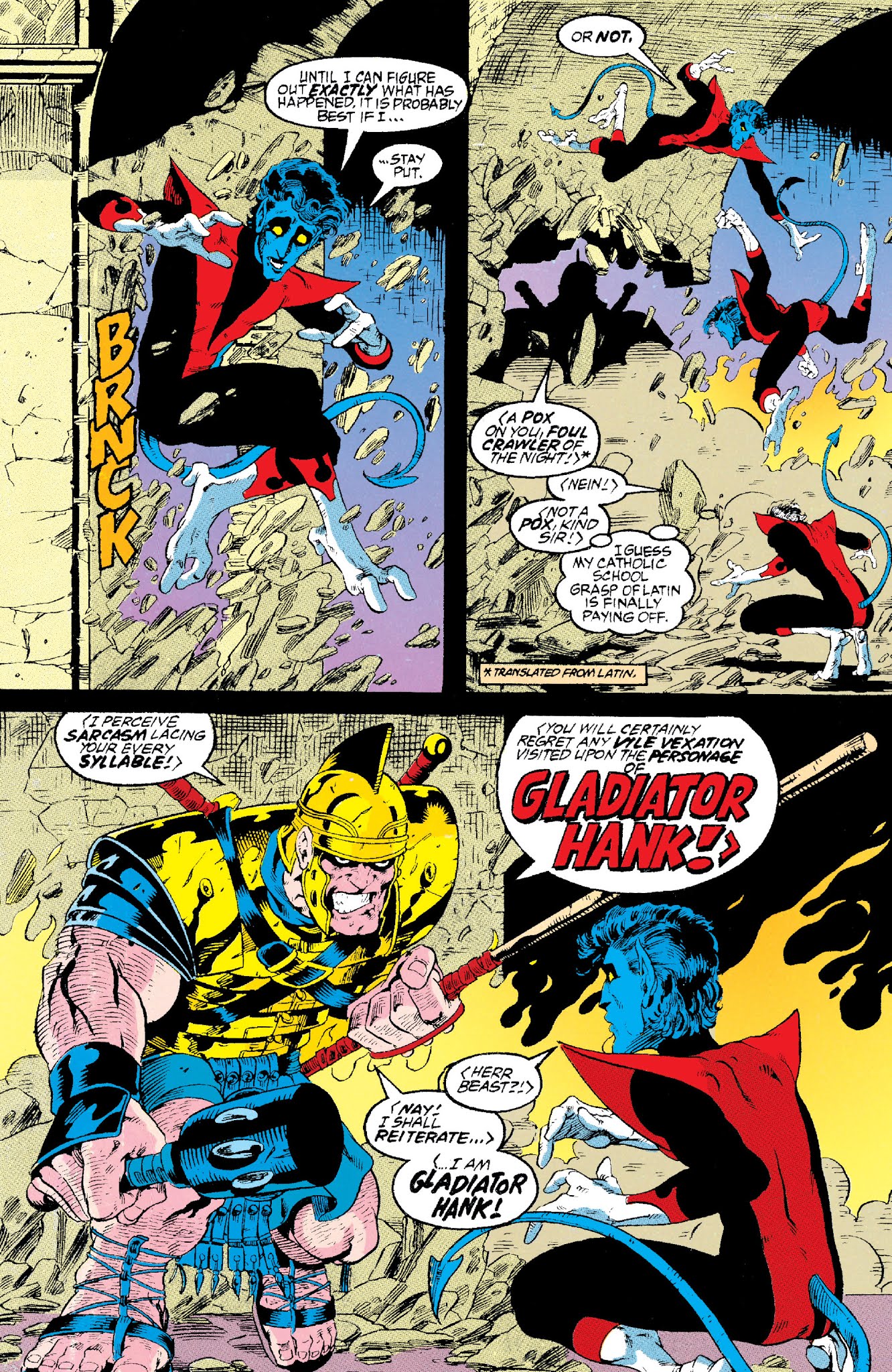 Read online Excalibur Visionaries: Alan Davis comic -  Issue # TPB 2 (Part 2) - 21