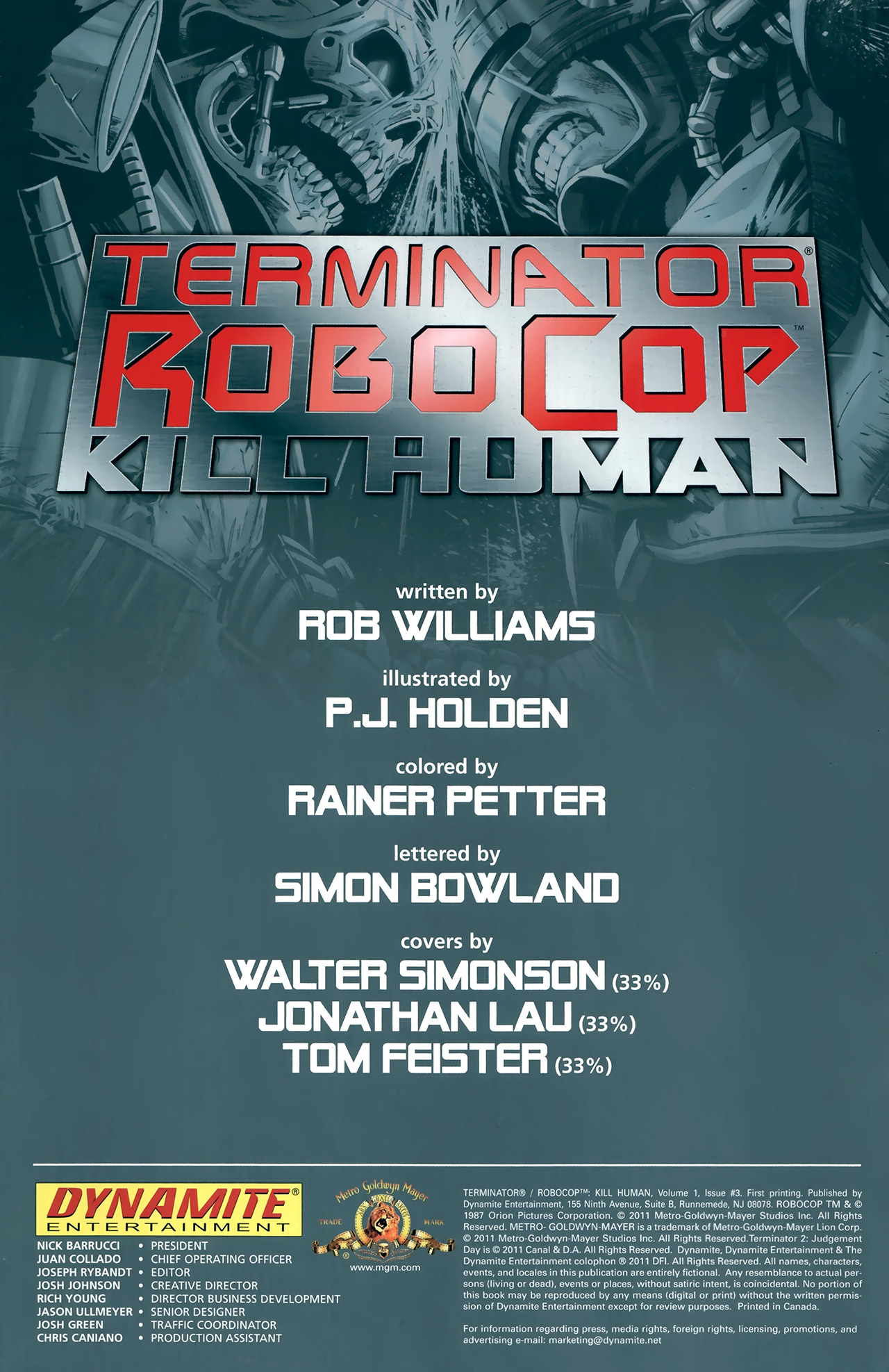 Read online Terminator/Robocop: Kill Human comic -  Issue #3 - 3