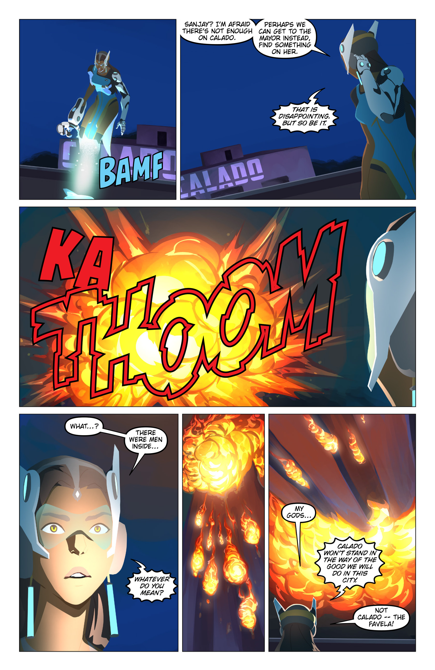 Read online Overwatch comic -  Issue #4 - 8