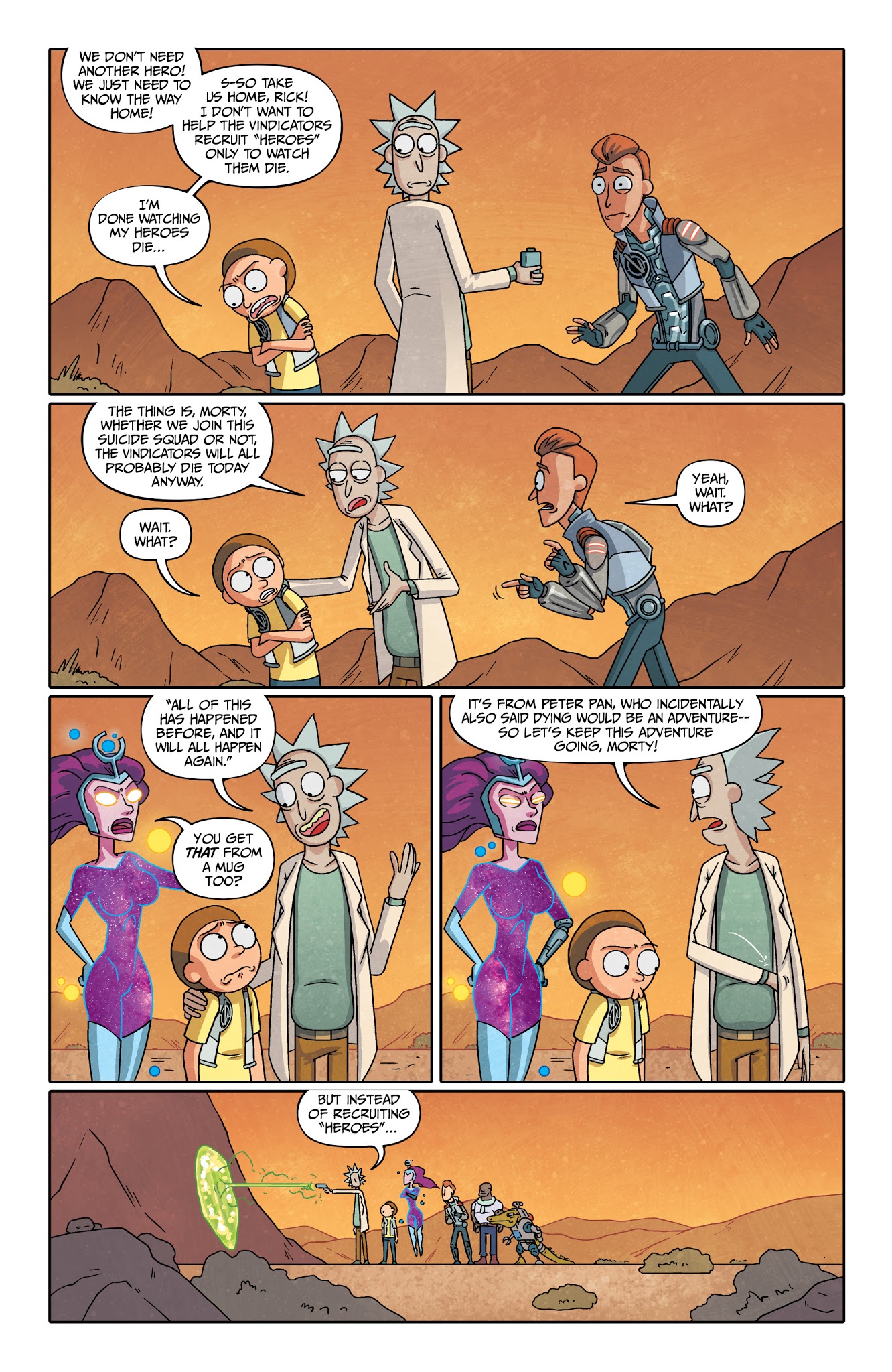 Read online Rick and Morty Presents: The Vindicators comic -  Issue #1 - 12