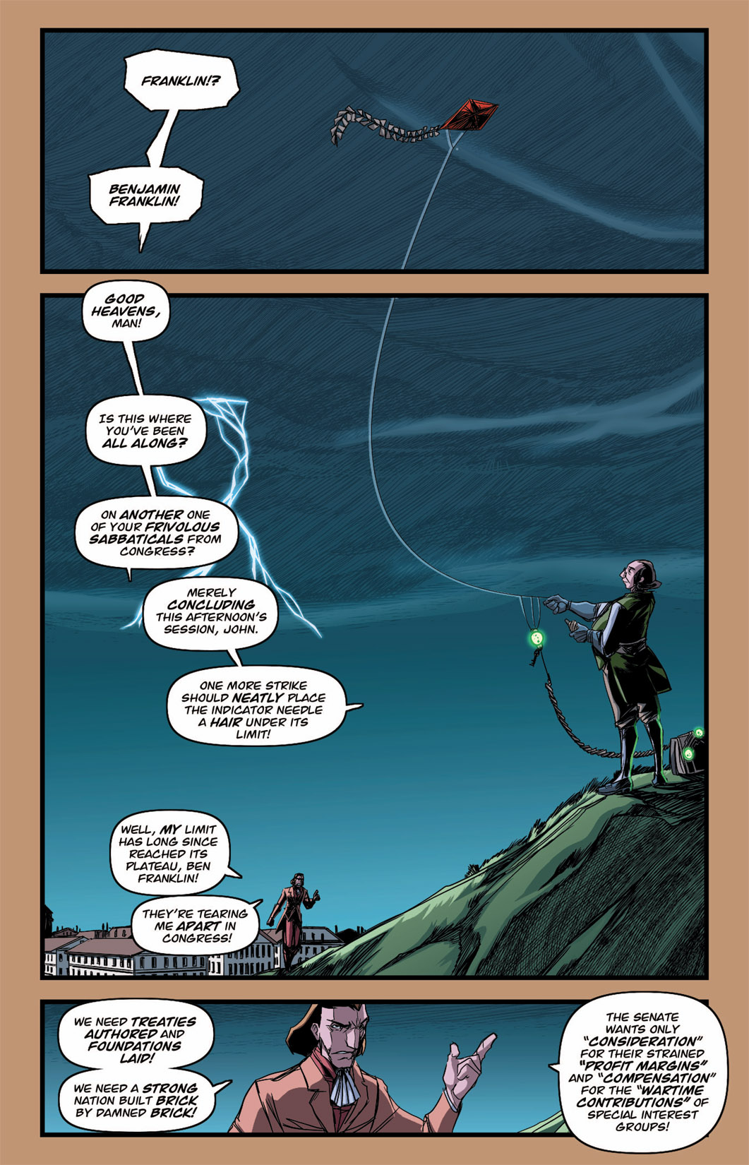 Read online Time Lincoln: Fists of Führer comic -  Issue # Full - 3