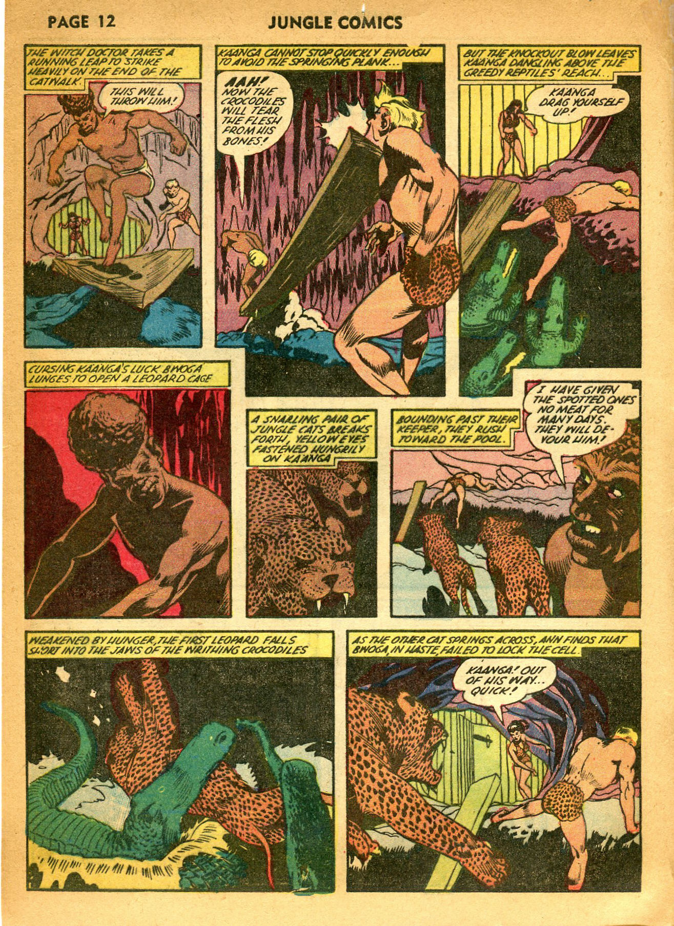 Read online Jungle Comics comic -  Issue #35 - 14