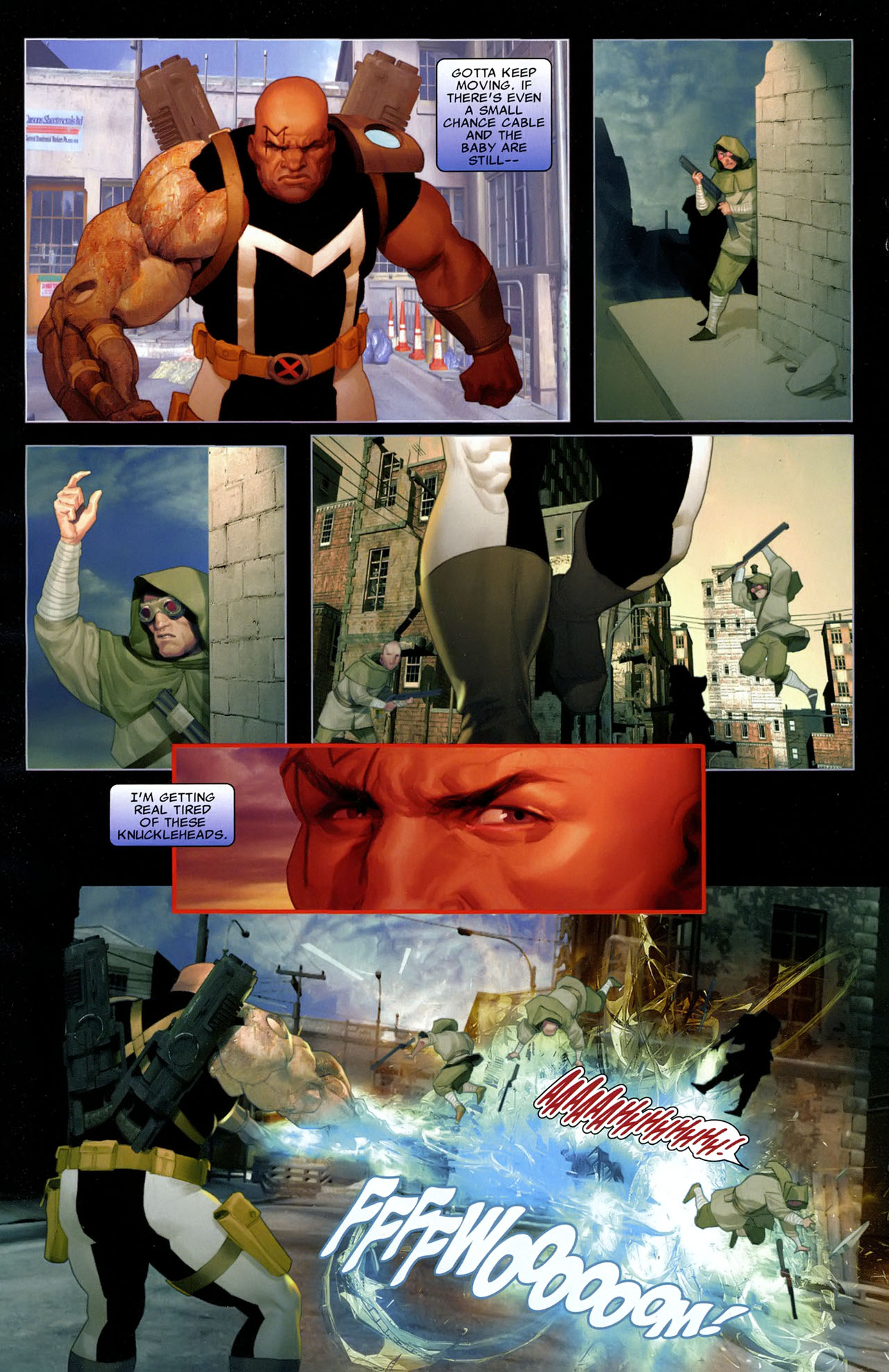 Read online Cable (2008) comic -  Issue #4 - 12
