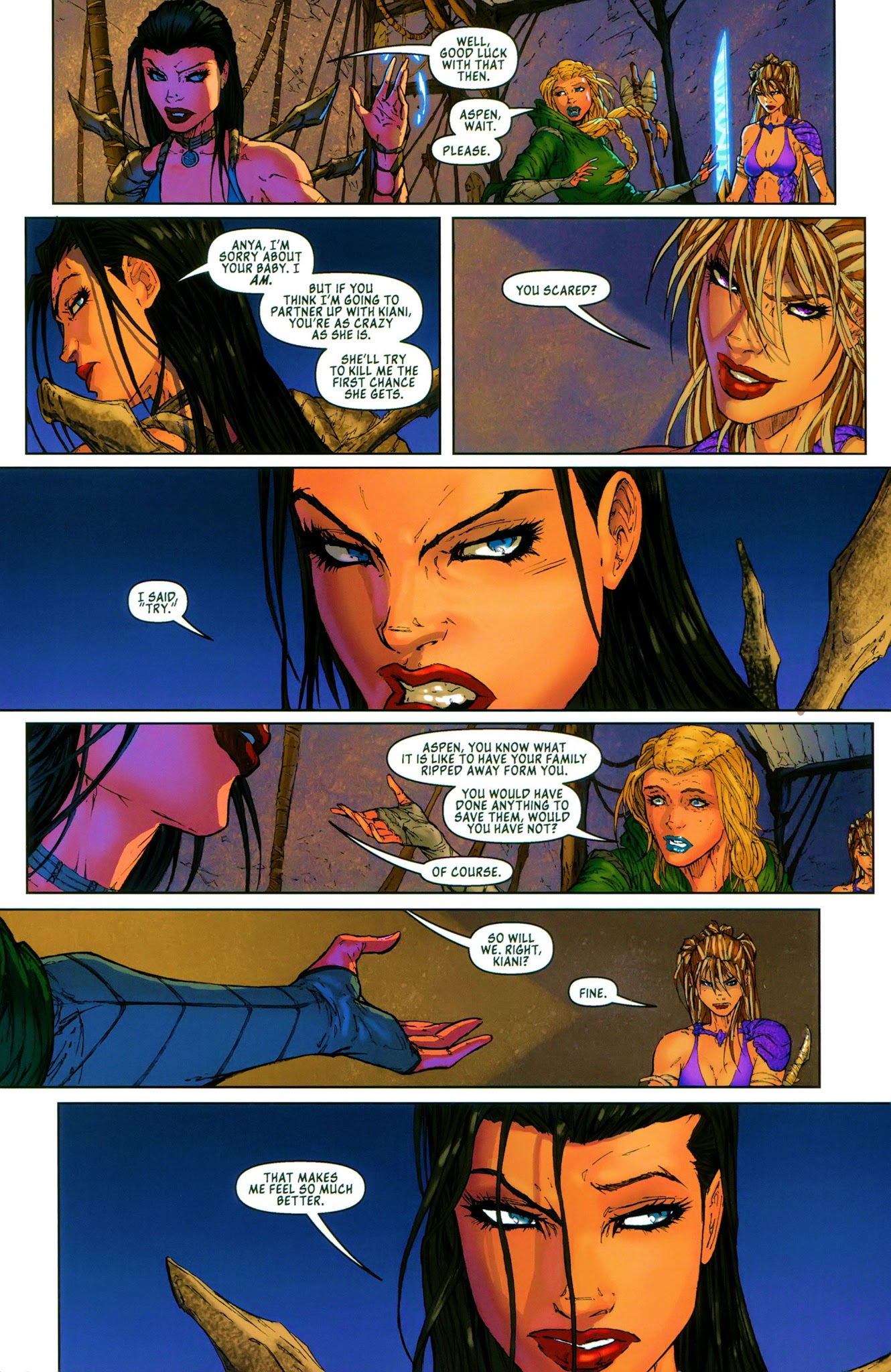 Read online Michael Turner's Fathom: The Elite Saga comic -  Issue #3 - 10