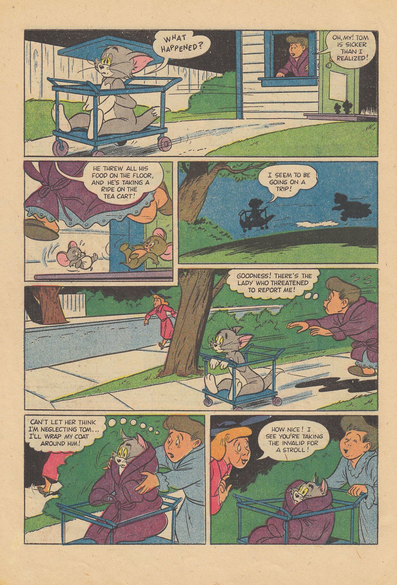 Read online Tom & Jerry Comics comic -  Issue #155 - 10