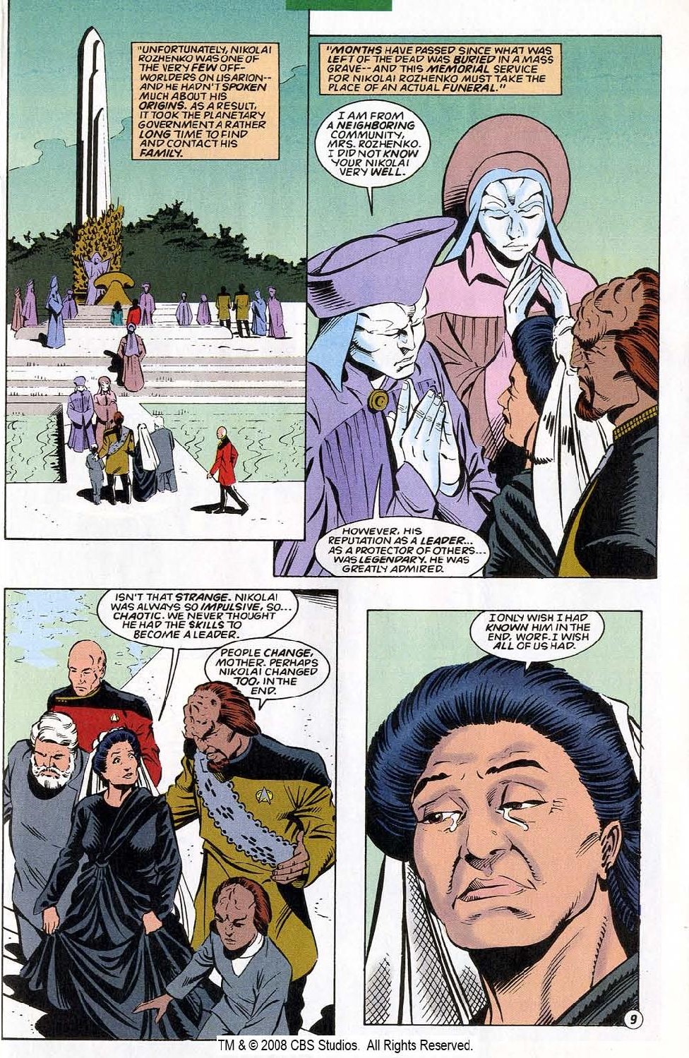 Read online Star Trek: The Next Generation - Shadowheart comic -  Issue #1 - 10