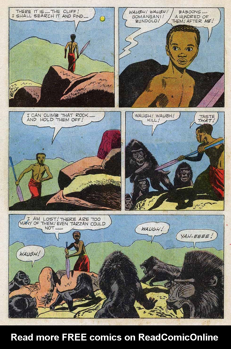 Read online Tarzan (1948) comic -  Issue #100 - 8