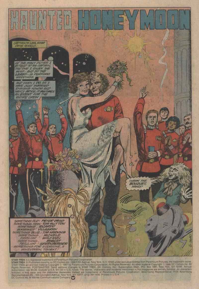 Read online Star Trek (1984) comic -  Issue #51 - 2