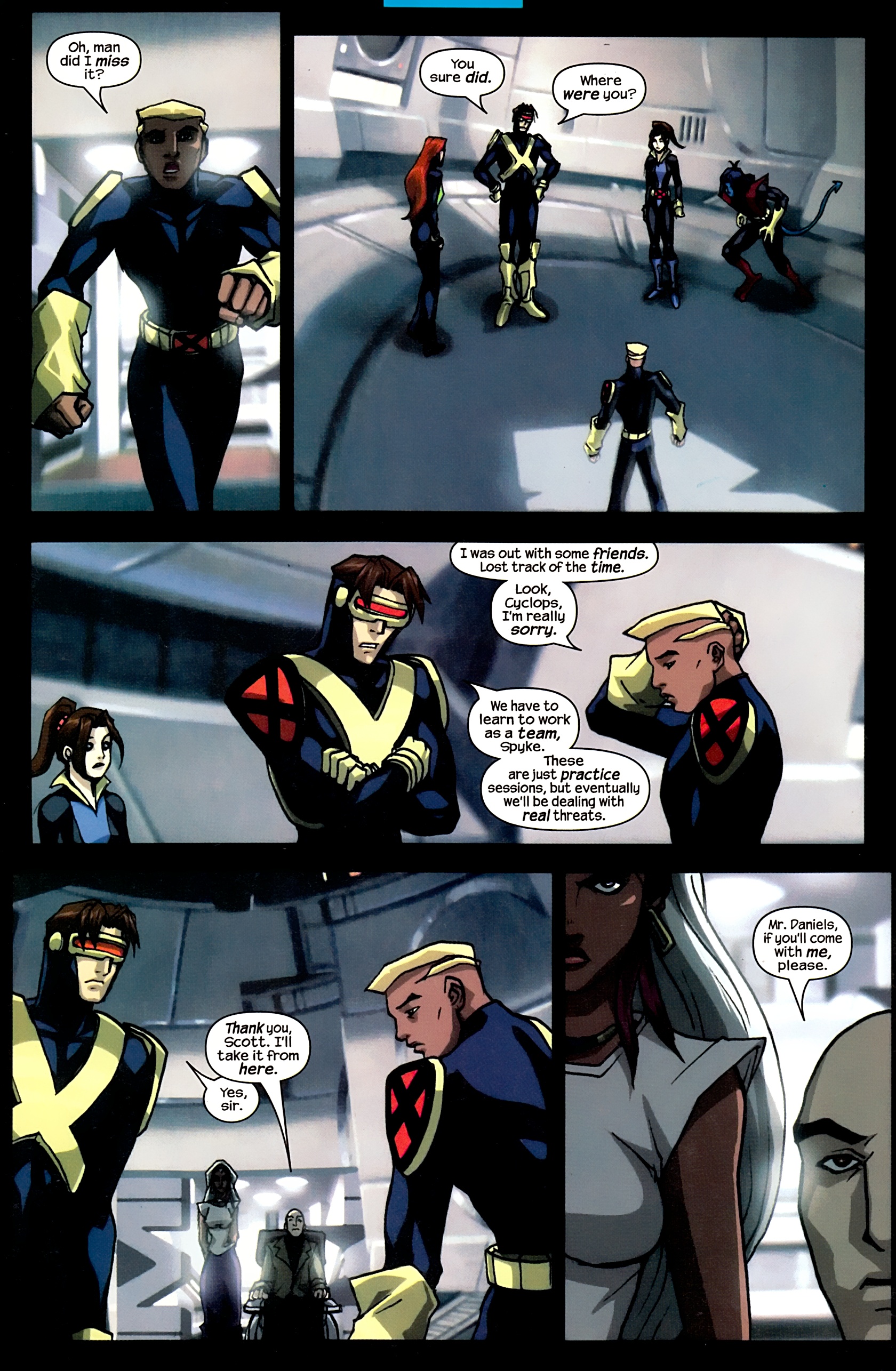 Read online X-Men: Evolution comic -  Issue #6 - 6