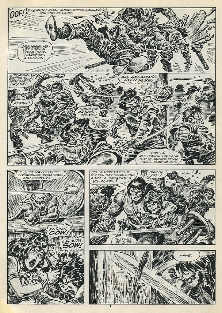 Read online The Savage Sword Of Conan comic -  Issue #196 - 9