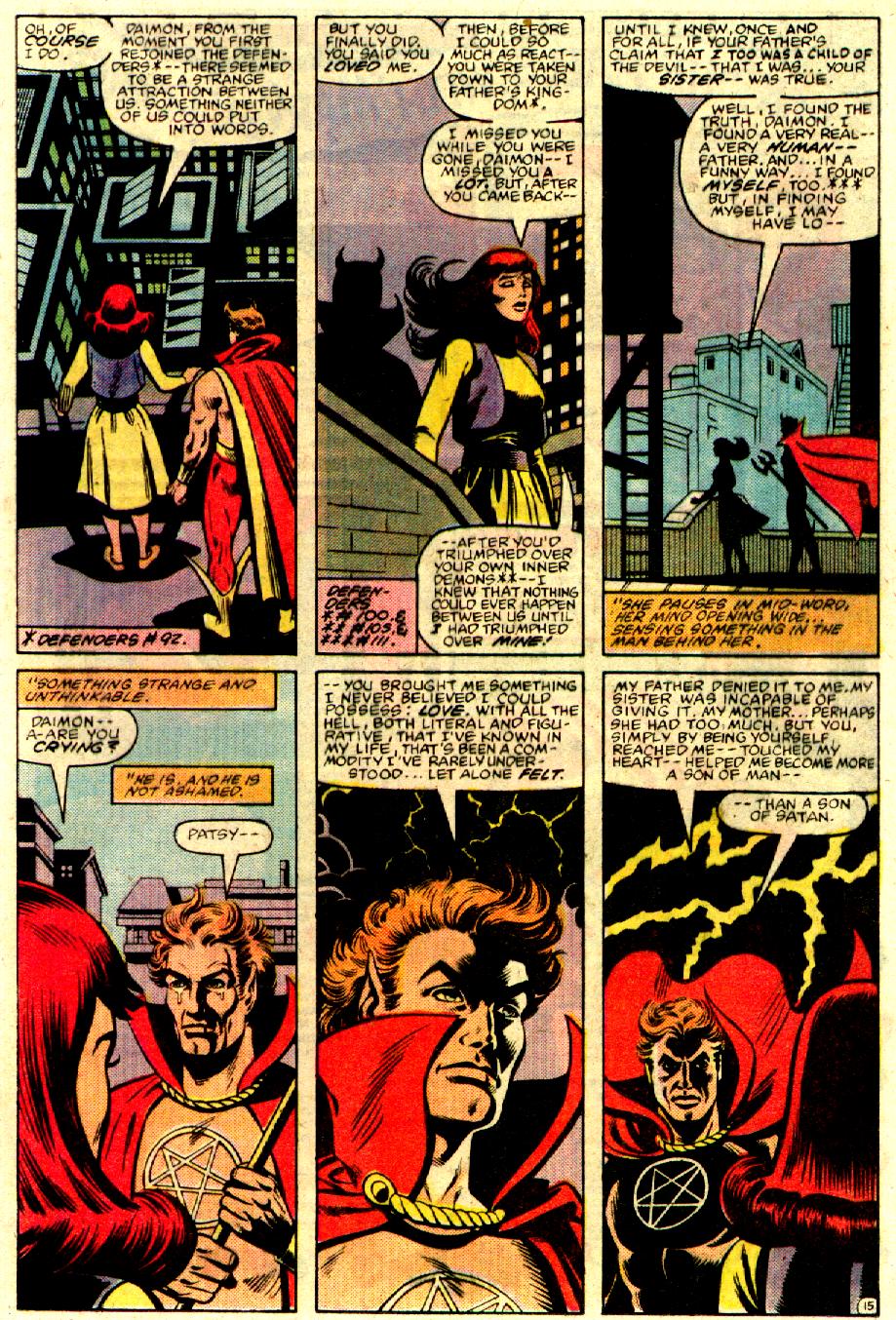 Read online The Defenders (1972) comic -  Issue #116 - 16