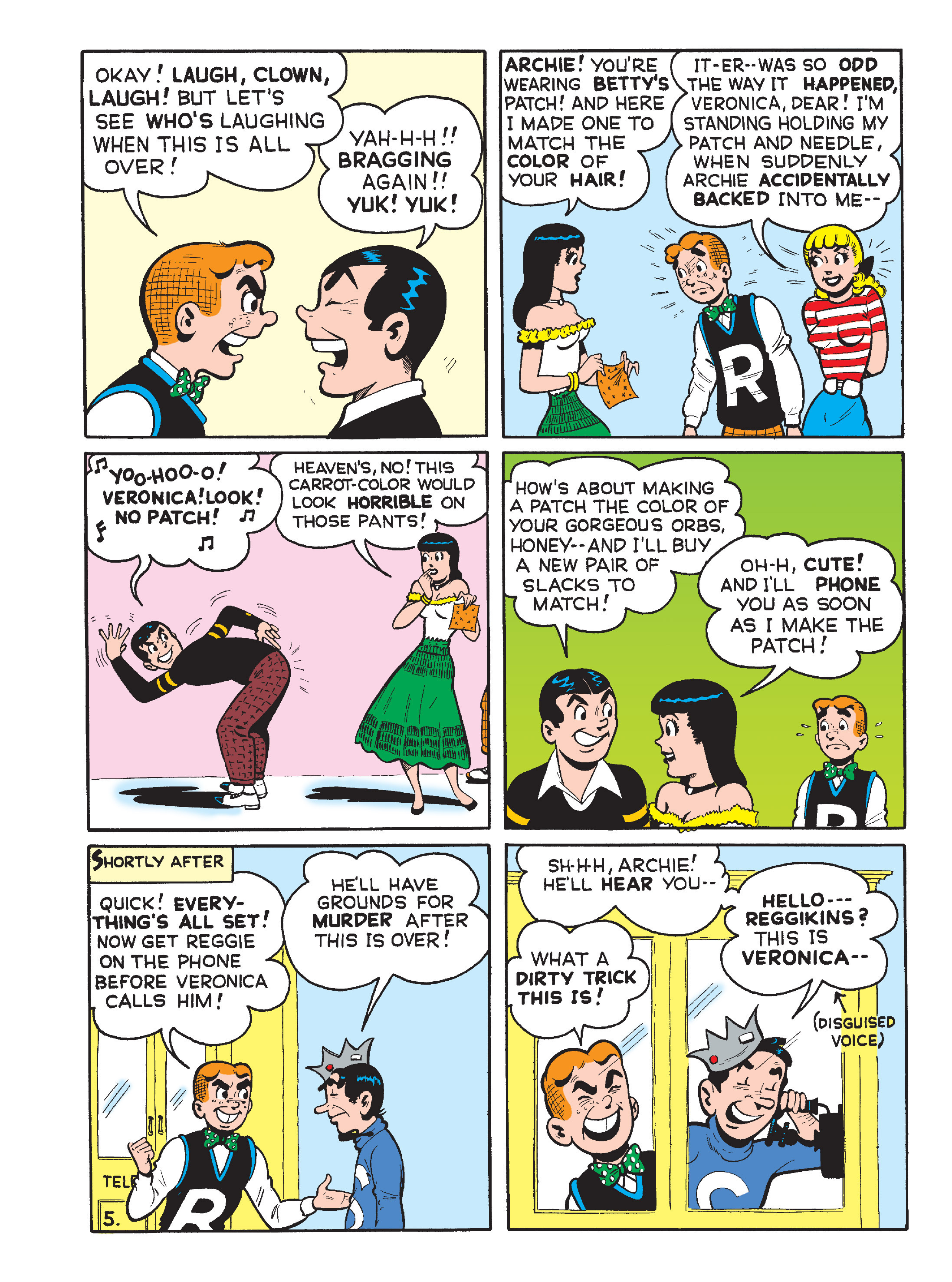 Read online Archie's Funhouse Double Digest comic -  Issue #19 - 132