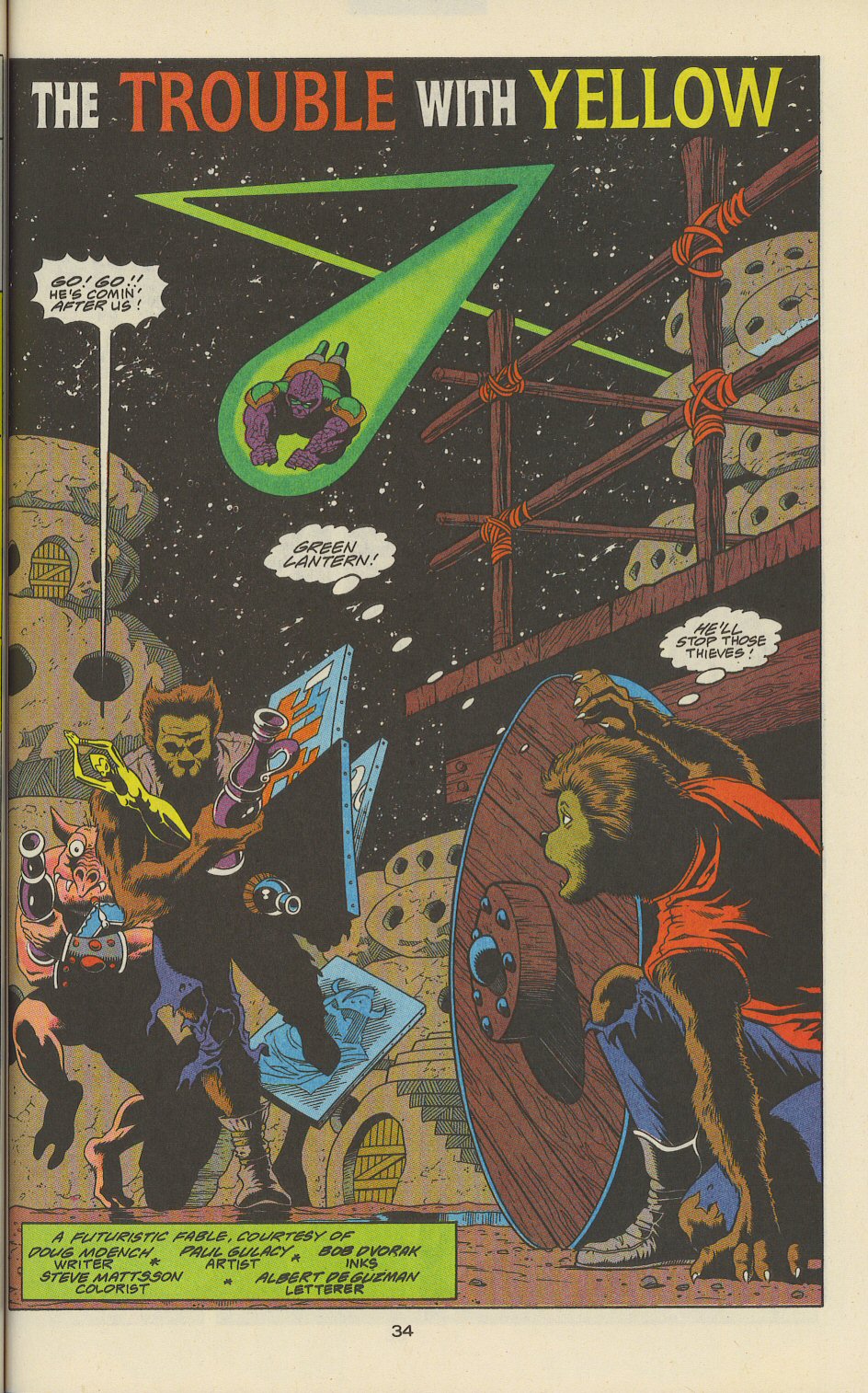 Read online Green Lantern Corps Quarterly comic -  Issue #2 - 35