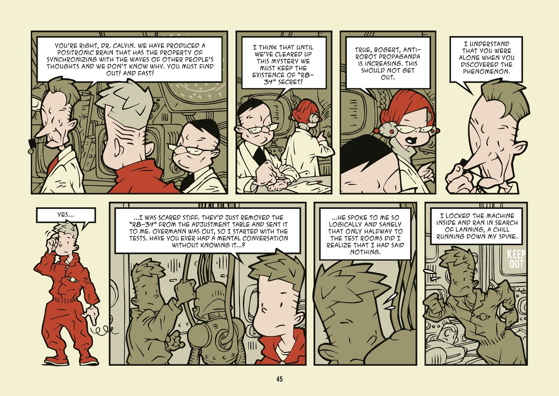 Read online I, Robot comic -  Issue # Full - 47