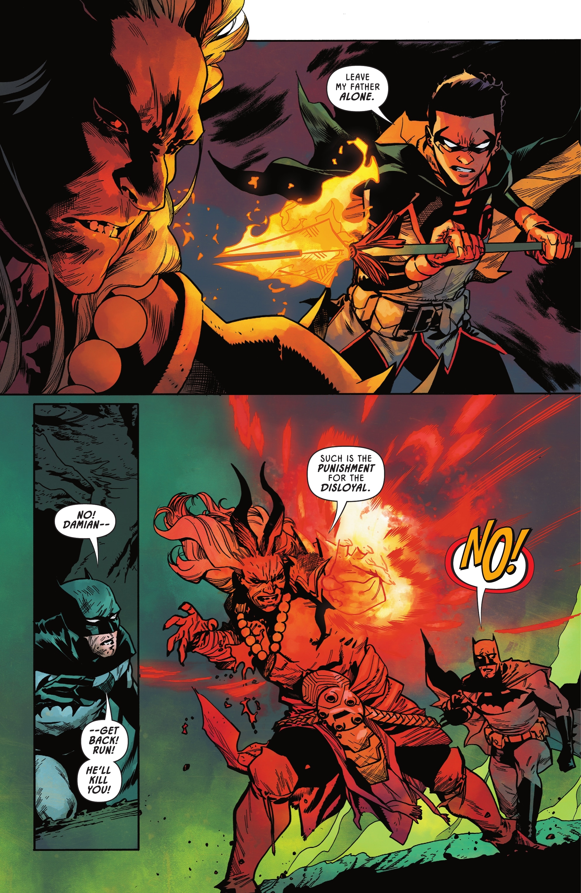 Read online Batman vs. Robin comic -  Issue #4 - 32