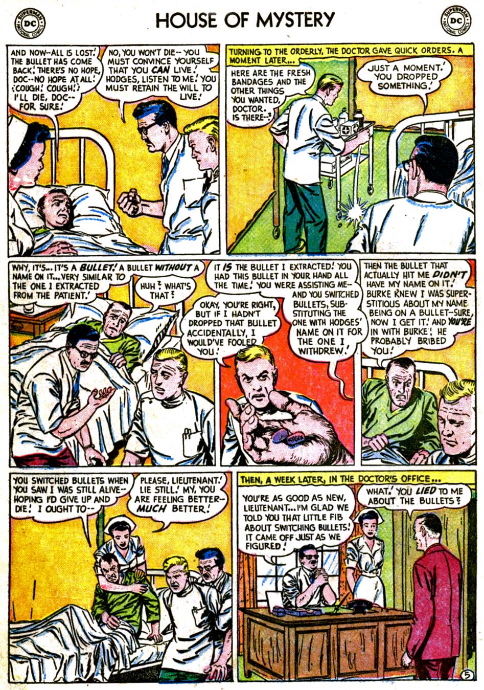 Read online House of Mystery (1951) comic -  Issue #16 - 32