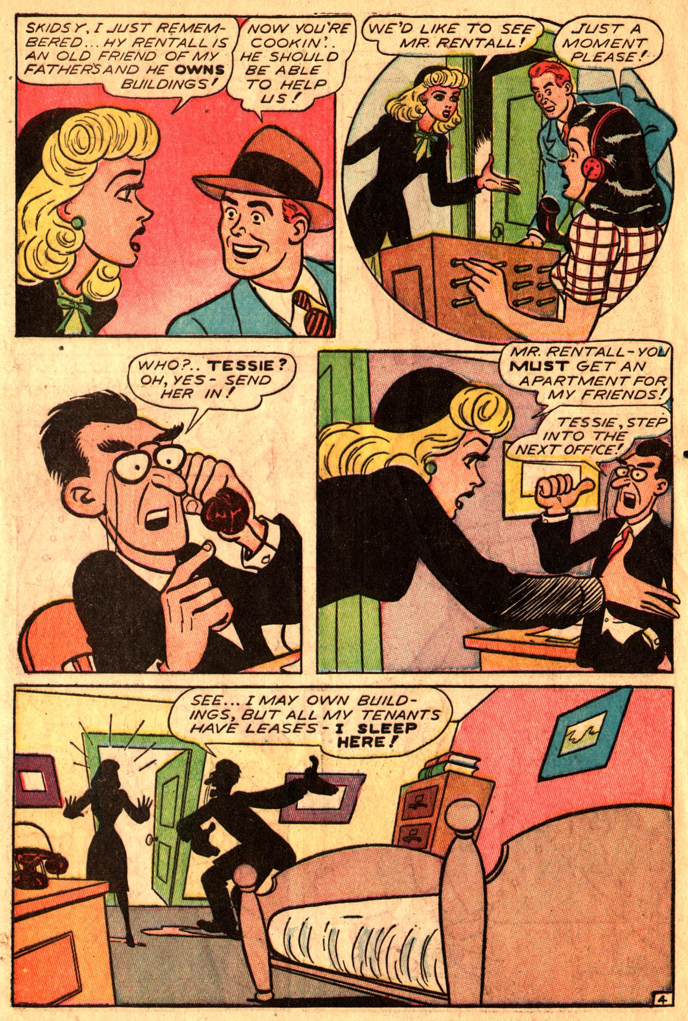 Read online Tessie the Typist comic -  Issue #6 - 6