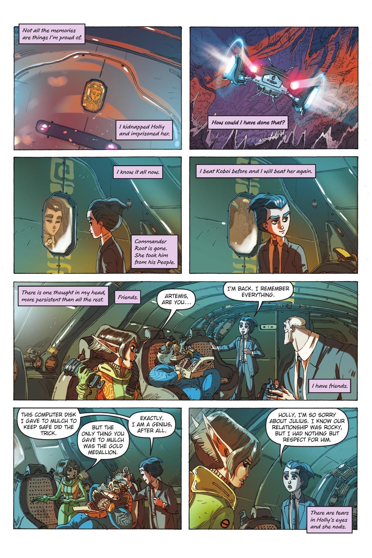 Read online Artemis Fowl: The Opal Deception comic -  Issue # TPB - 77